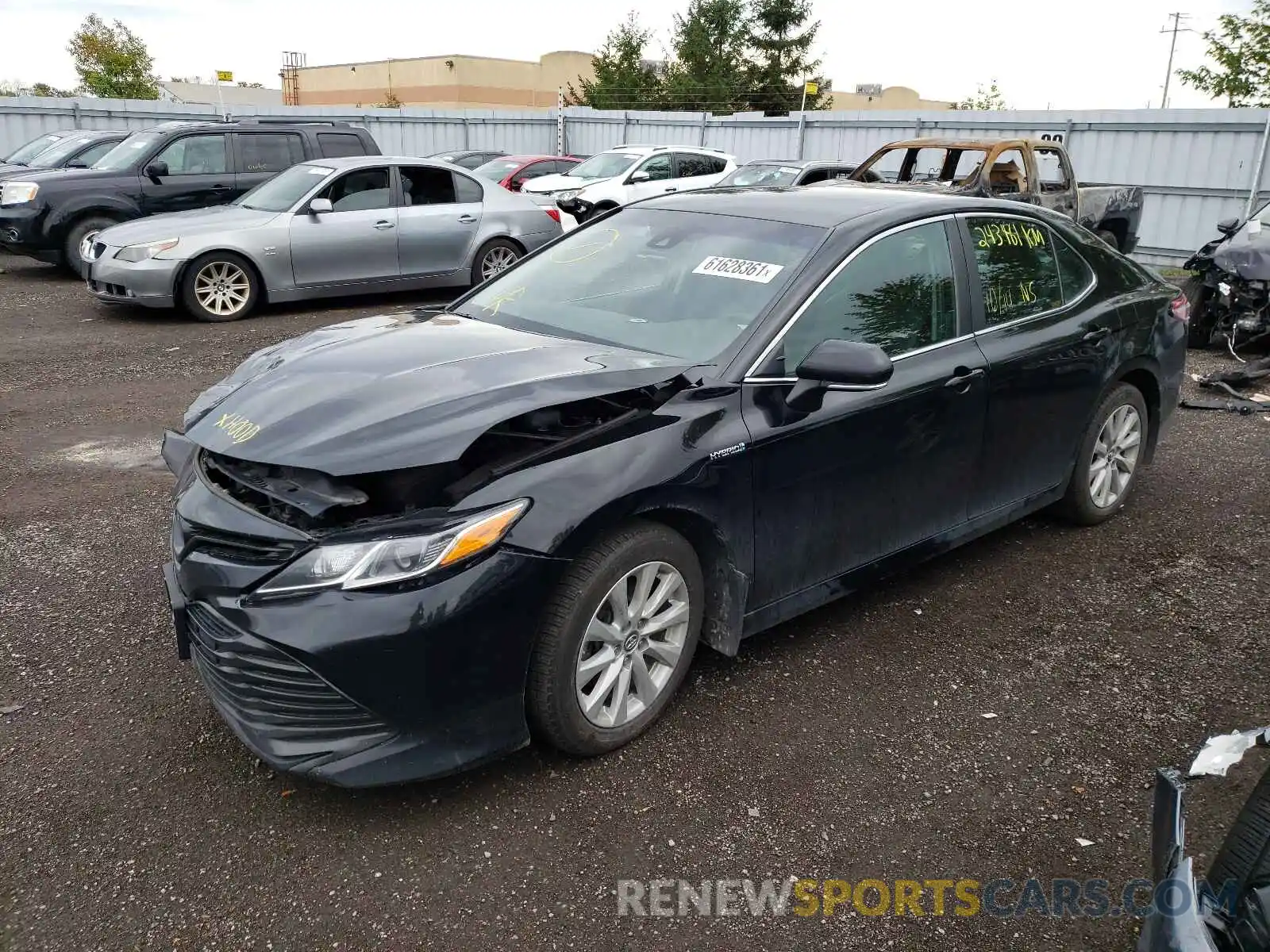 2 Photograph of a damaged car 4T1B31HK7KU512633 TOYOTA CAMRY 2019