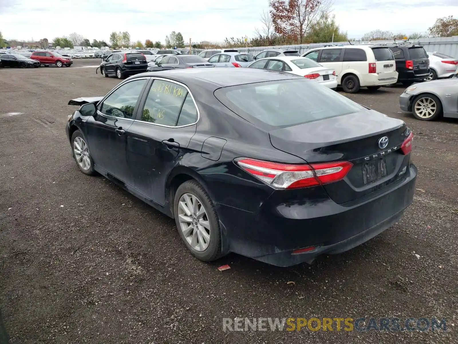 3 Photograph of a damaged car 4T1B31HK7KU512633 TOYOTA CAMRY 2019