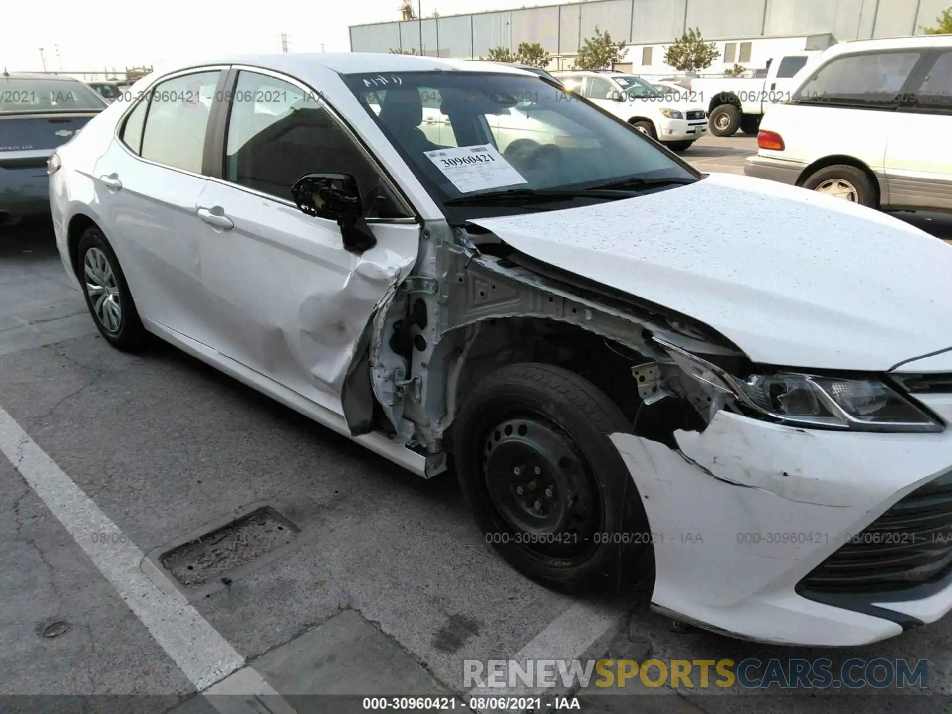 6 Photograph of a damaged car 4T1B31HK7KU513099 TOYOTA CAMRY 2019