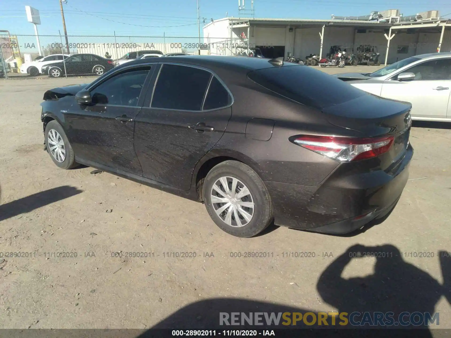 3 Photograph of a damaged car 4T1B31HK8KU006597 TOYOTA CAMRY 2019