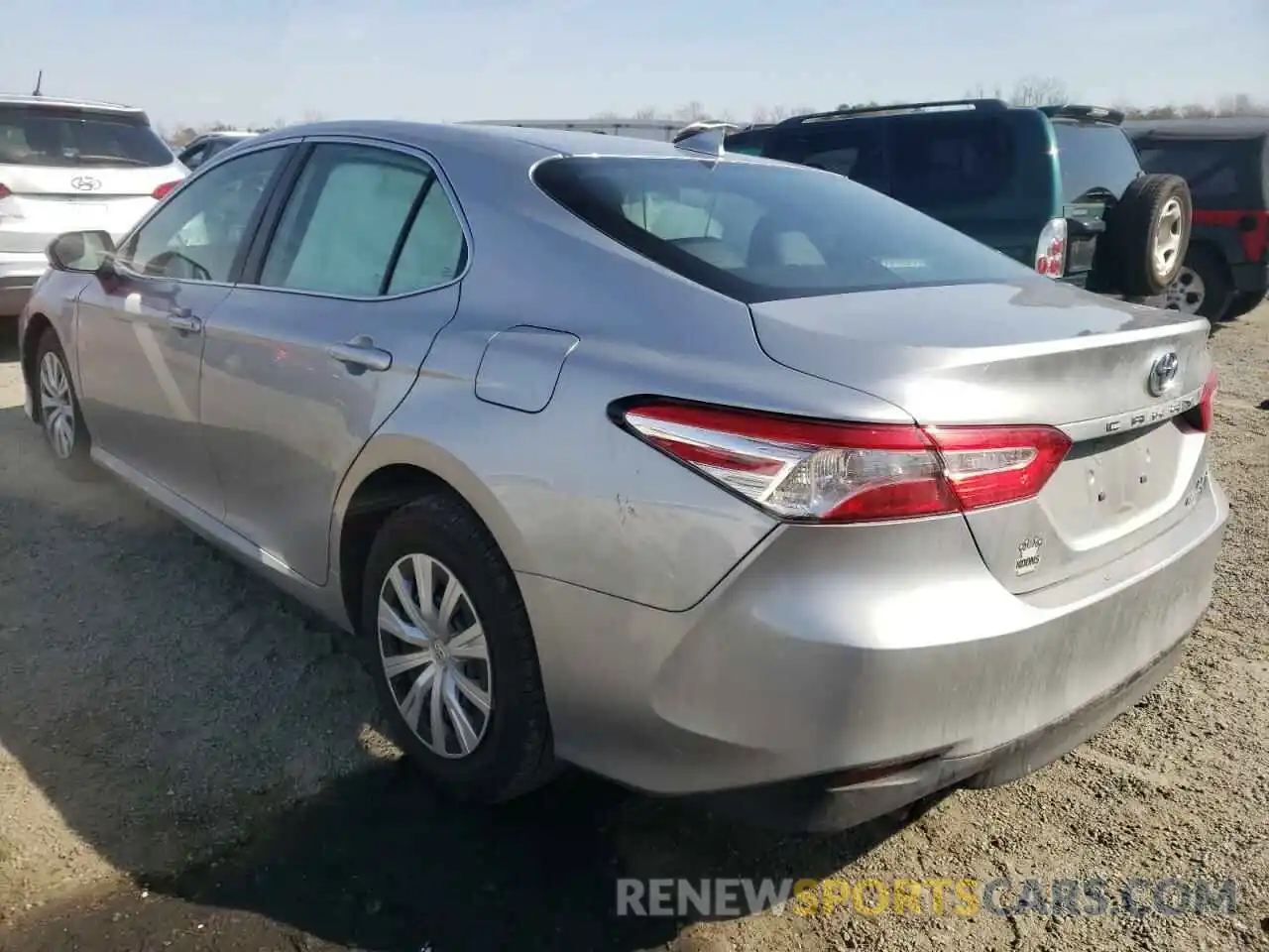 3 Photograph of a damaged car 4T1B31HK8KU006762 TOYOTA CAMRY 2019