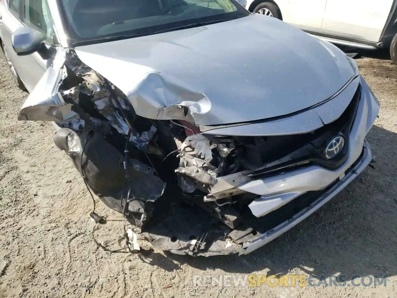 9 Photograph of a damaged car 4T1B31HK8KU006762 TOYOTA CAMRY 2019