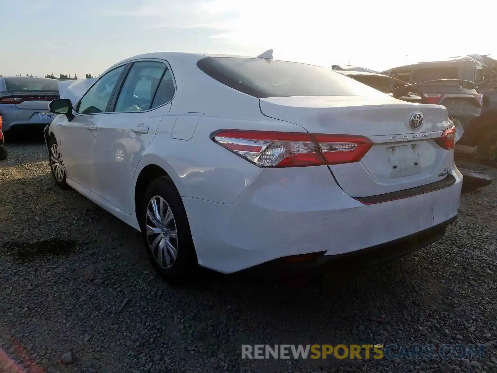 3 Photograph of a damaged car 4T1B31HK8KU006874 TOYOTA CAMRY 2019