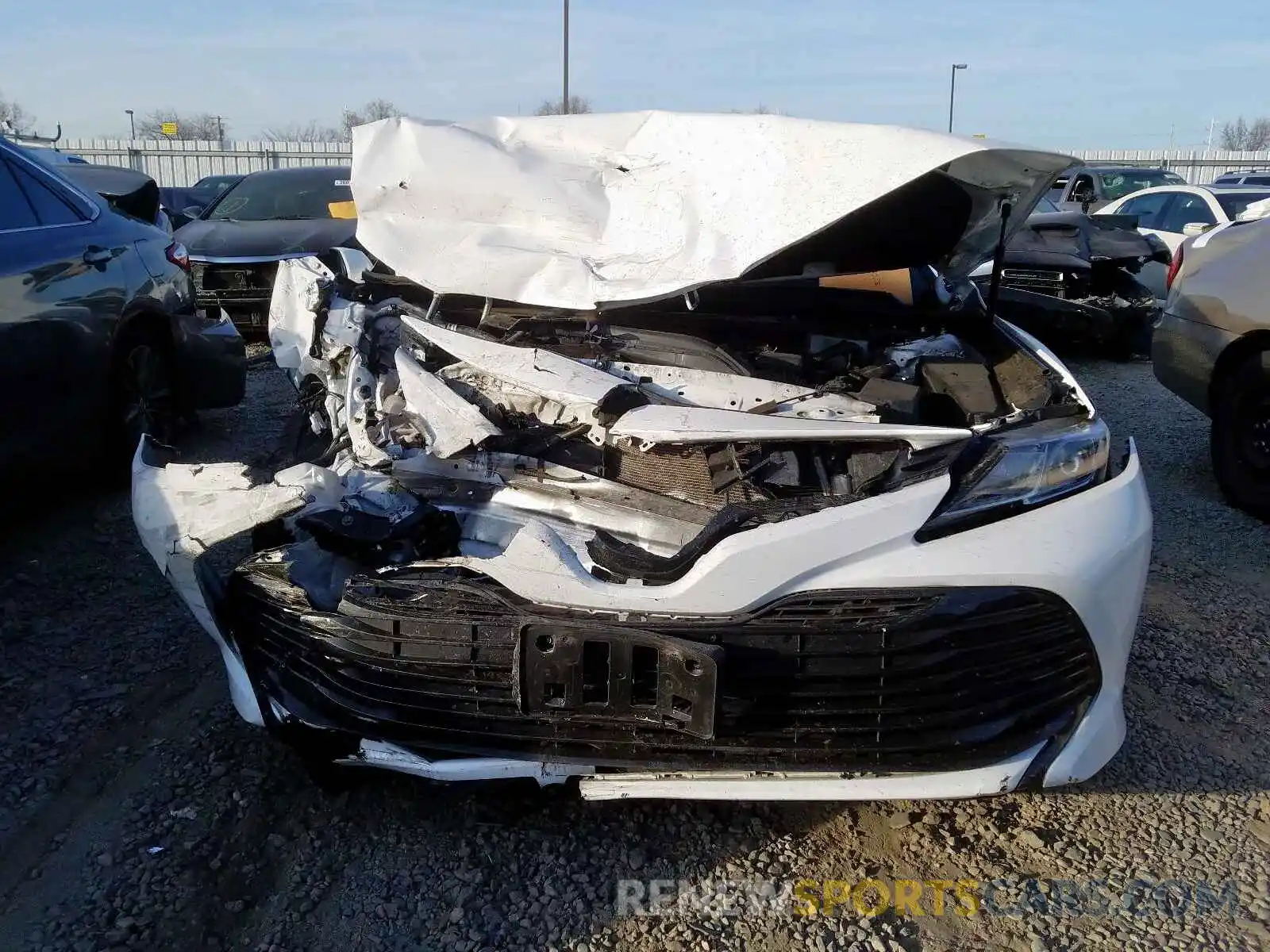 9 Photograph of a damaged car 4T1B31HK8KU006874 TOYOTA CAMRY 2019