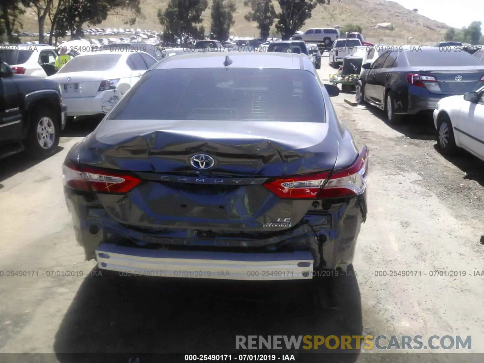 6 Photograph of a damaged car 4T1B31HK8KU007801 TOYOTA CAMRY 2019