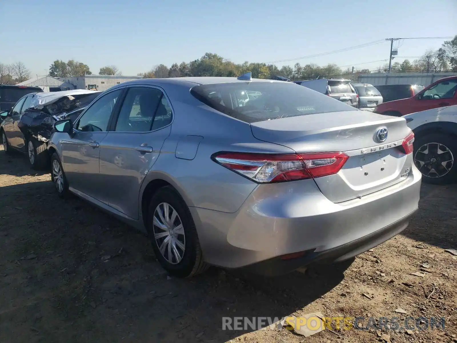 3 Photograph of a damaged car 4T1B31HK8KU009001 TOYOTA CAMRY 2019