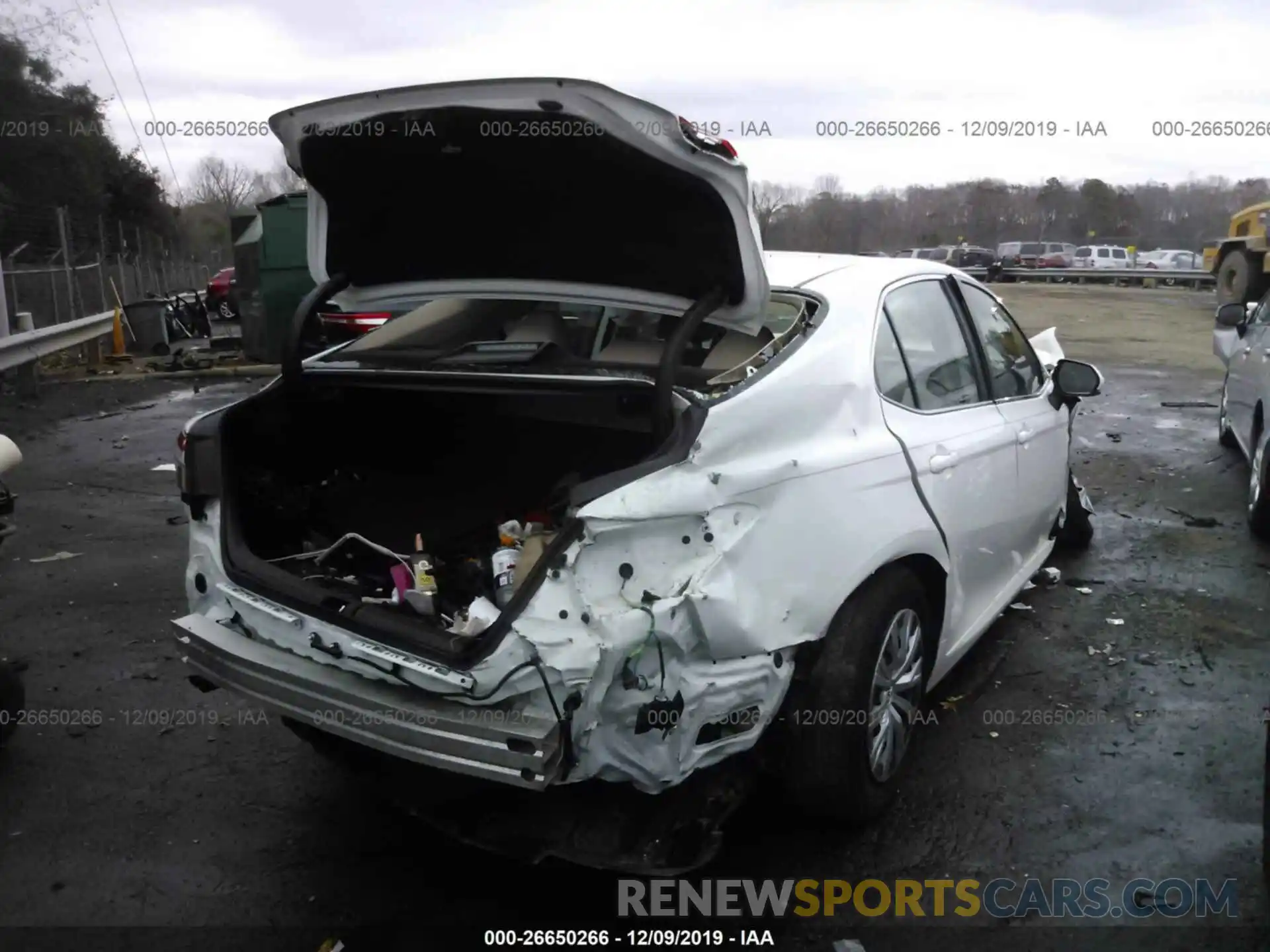 4 Photograph of a damaged car 4T1B31HK8KU509224 TOYOTA CAMRY 2019