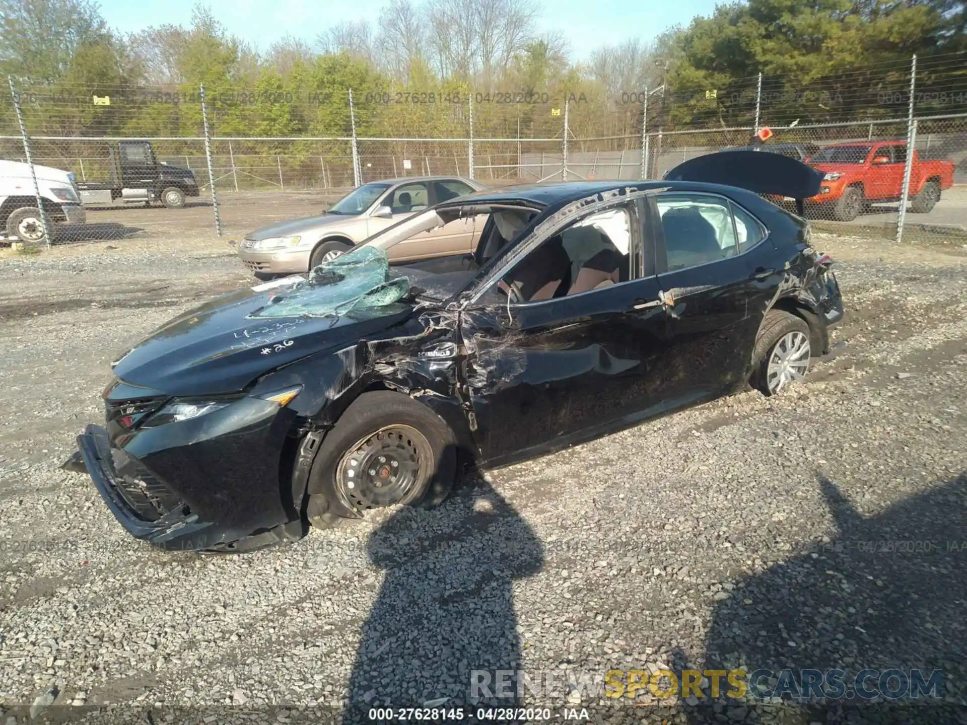 2 Photograph of a damaged car 4T1B31HK8KU510079 TOYOTA CAMRY 2019