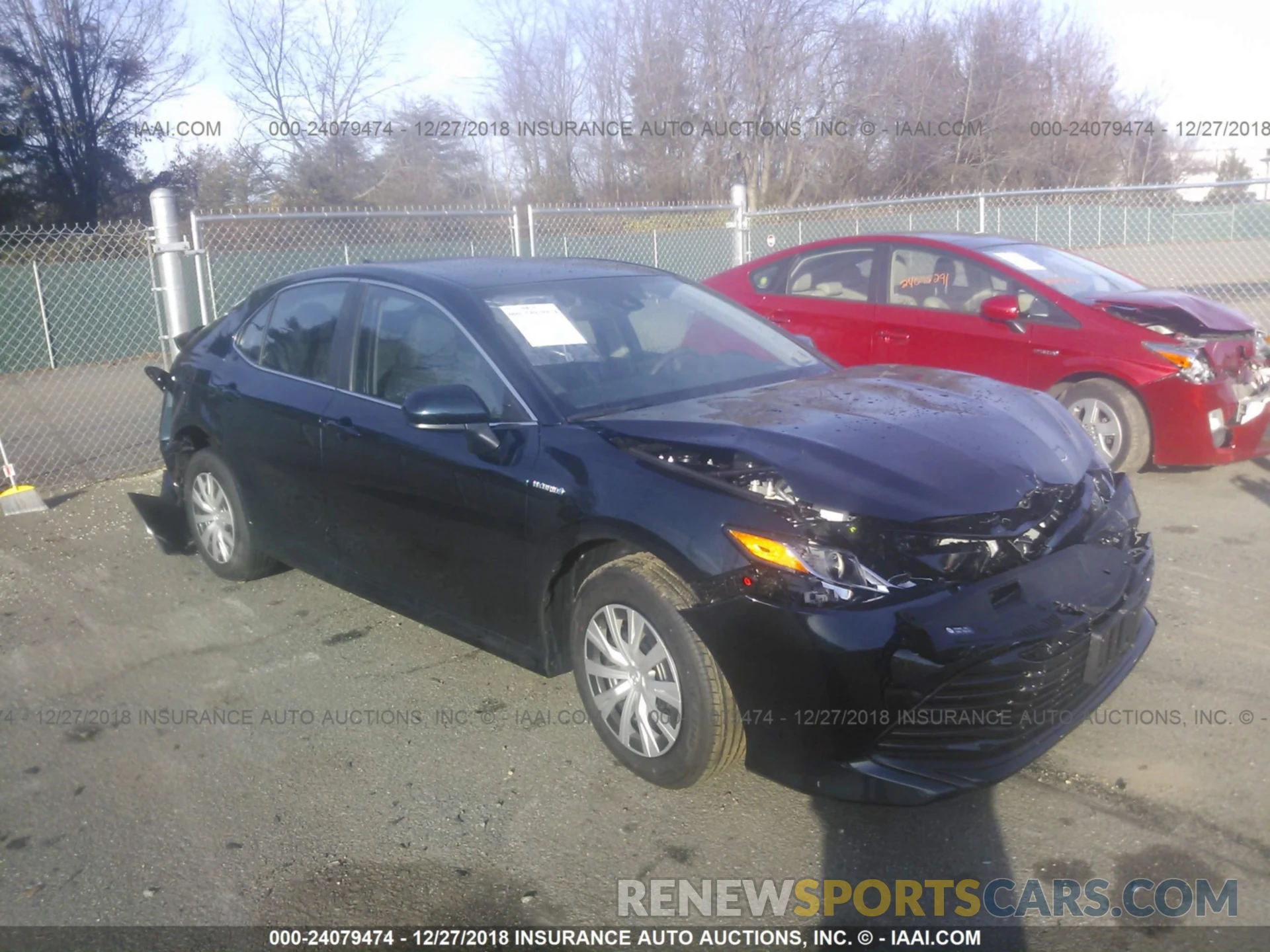 1 Photograph of a damaged car 4T1B31HK8KU510339 TOYOTA CAMRY 2019