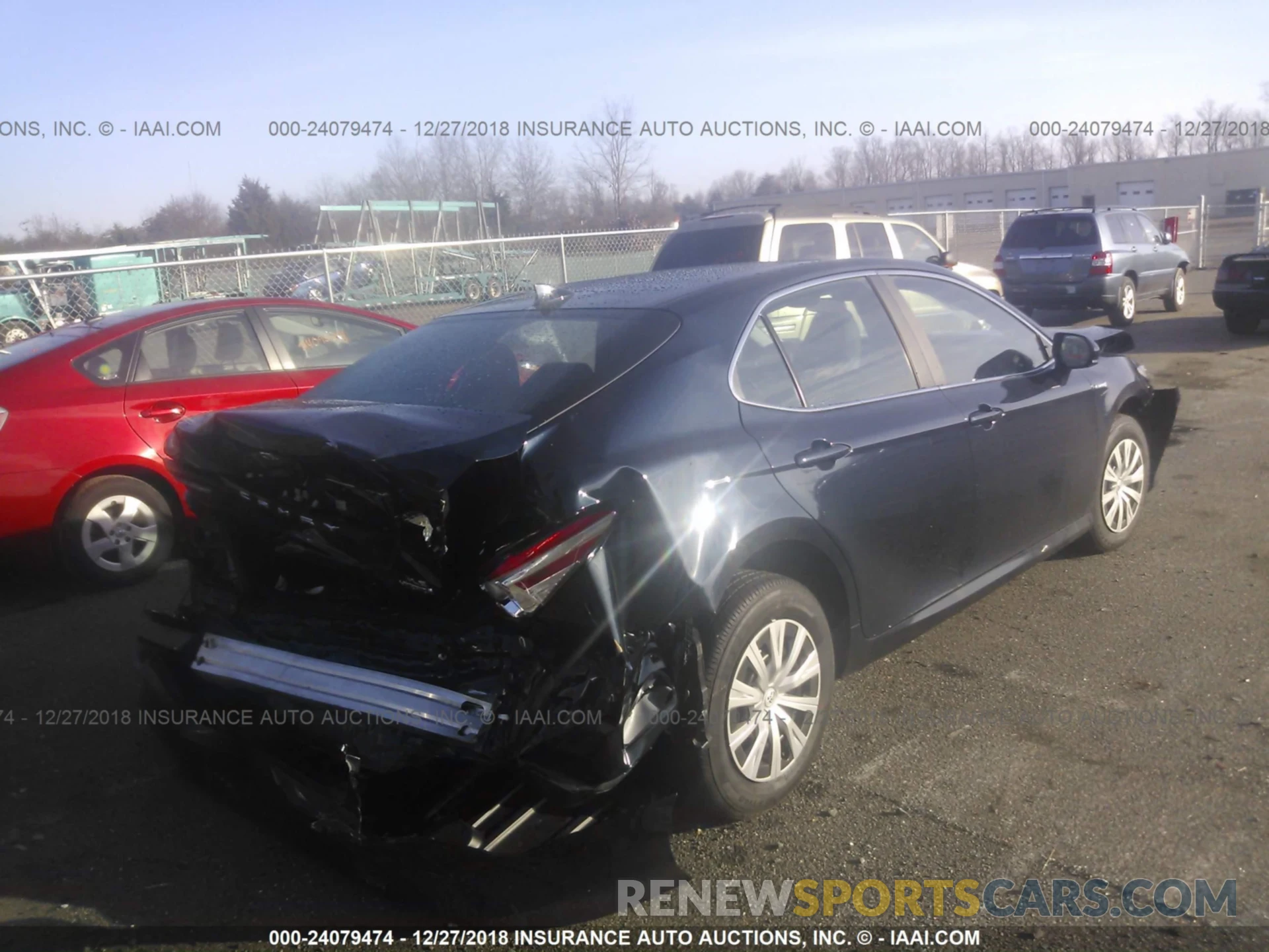 4 Photograph of a damaged car 4T1B31HK8KU510339 TOYOTA CAMRY 2019