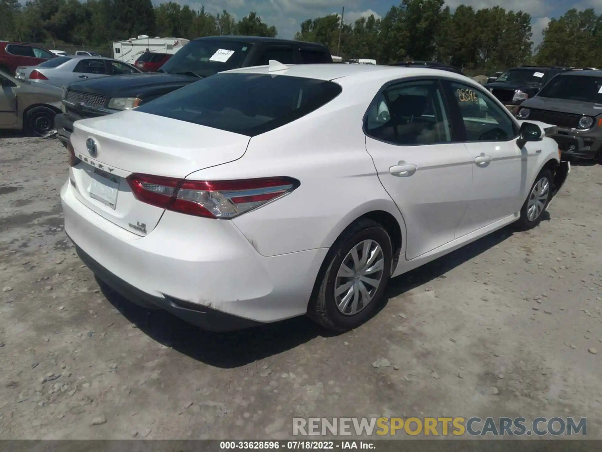 4 Фотография поврежденного автомобиля 4T1B31HK8KU510373 TOYOTA CAMRY 2019