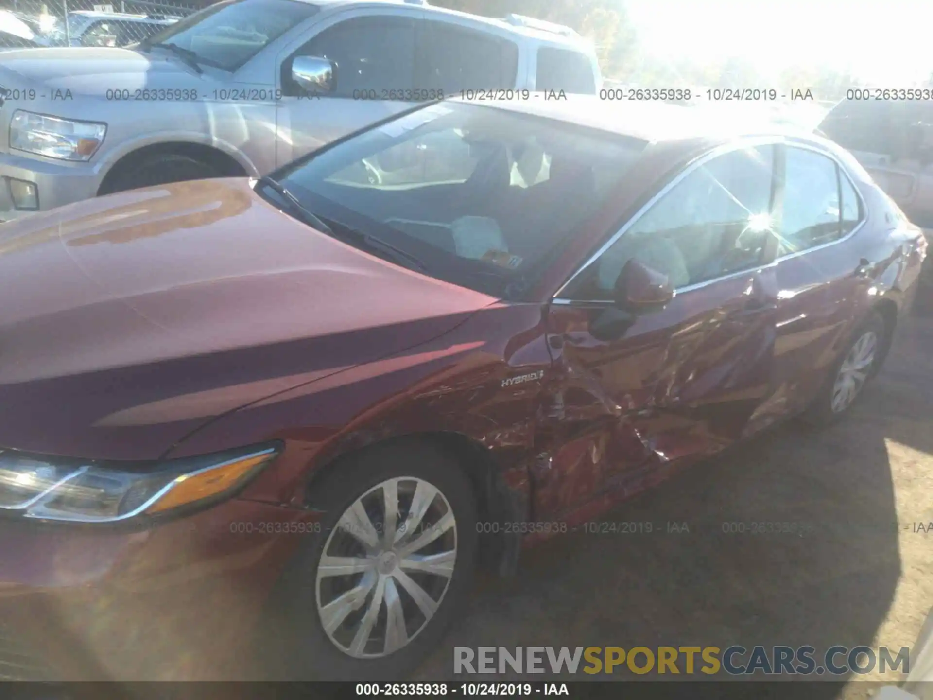 6 Photograph of a damaged car 4T1B31HK8KU510597 TOYOTA CAMRY 2019