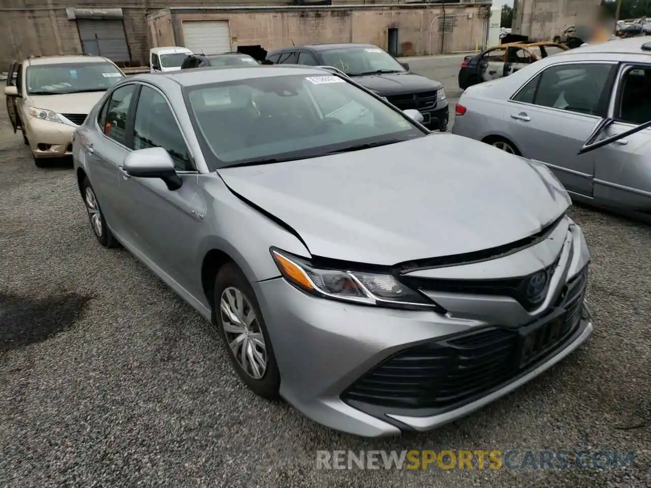 1 Photograph of a damaged car 4T1B31HK8KU511202 TOYOTA CAMRY 2019