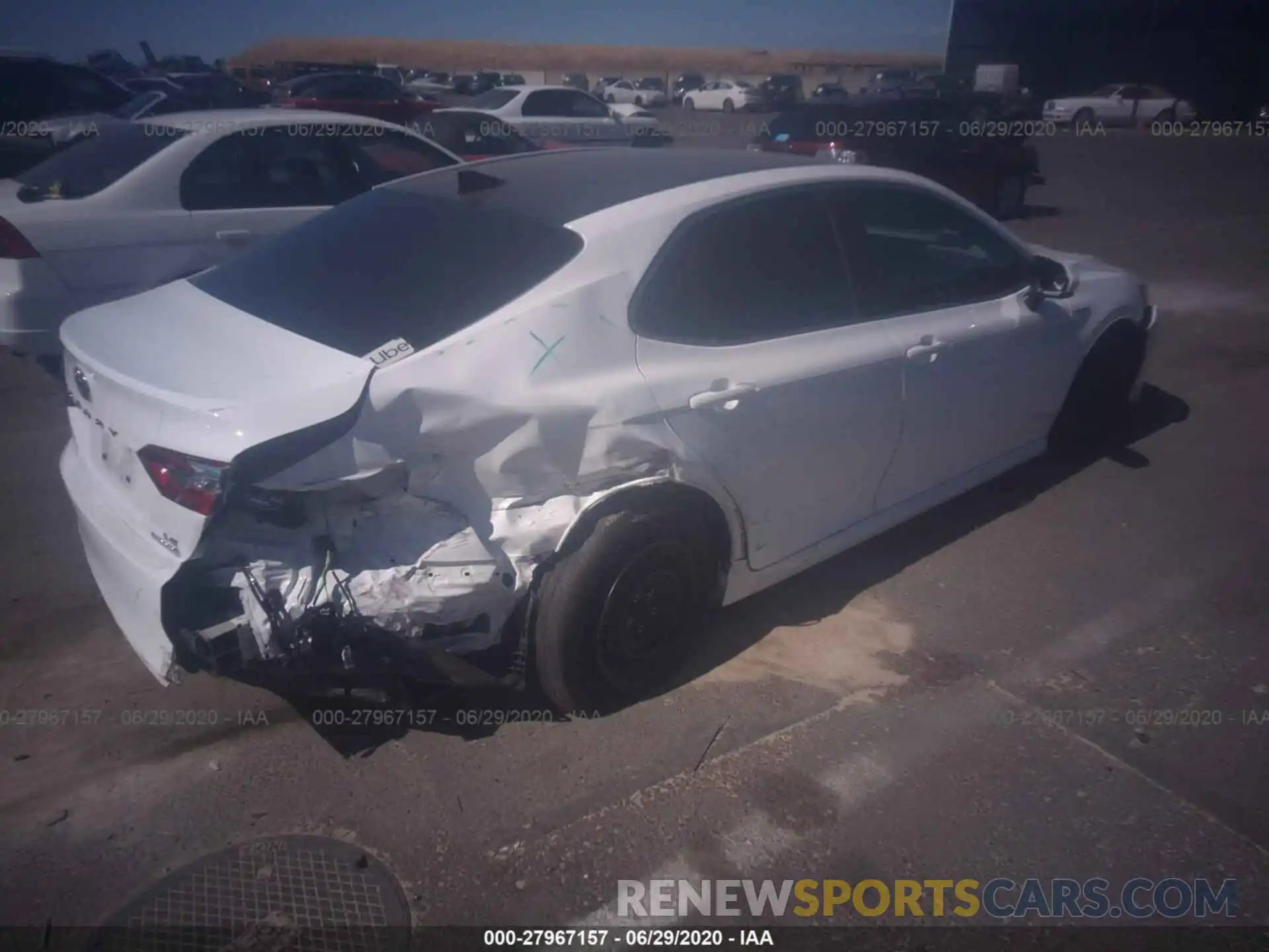 4 Photograph of a damaged car 4T1B31HK8KU511460 TOYOTA CAMRY 2019