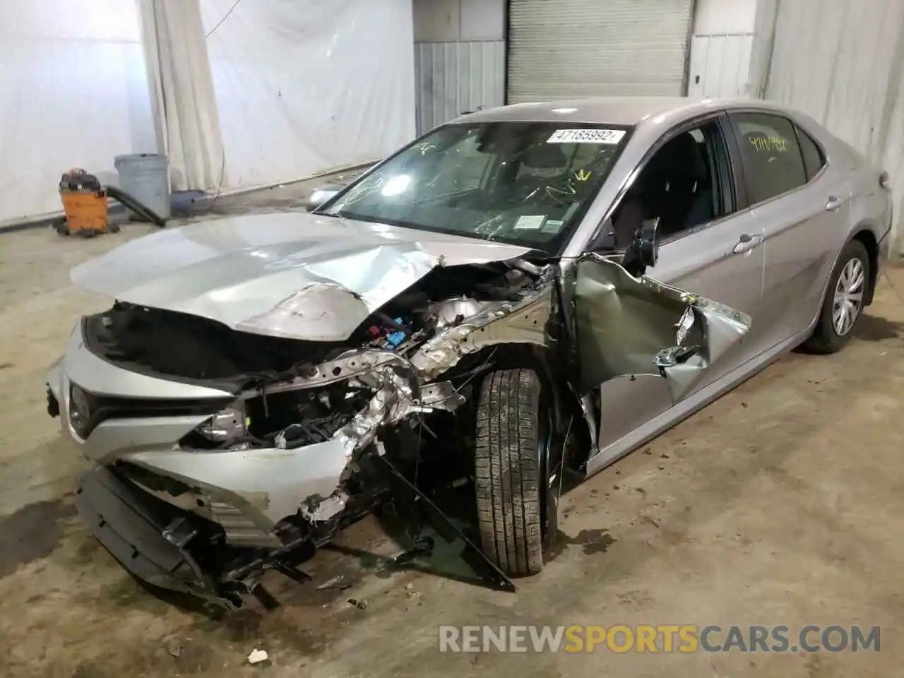 2 Photograph of a damaged car 4T1B31HK8KU512821 TOYOTA CAMRY 2019