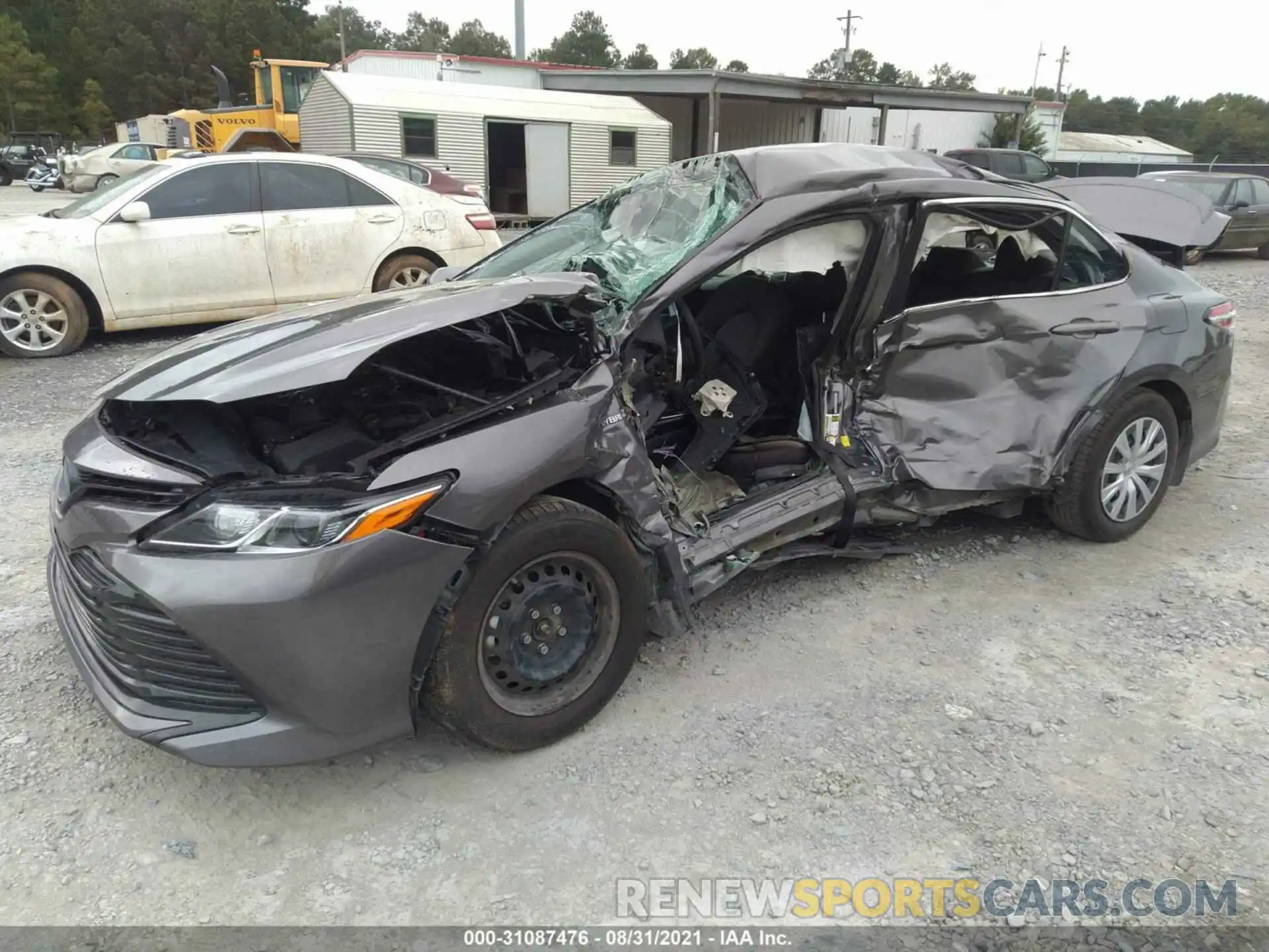 2 Photograph of a damaged car 4T1B31HK8KU512866 TOYOTA CAMRY 2019