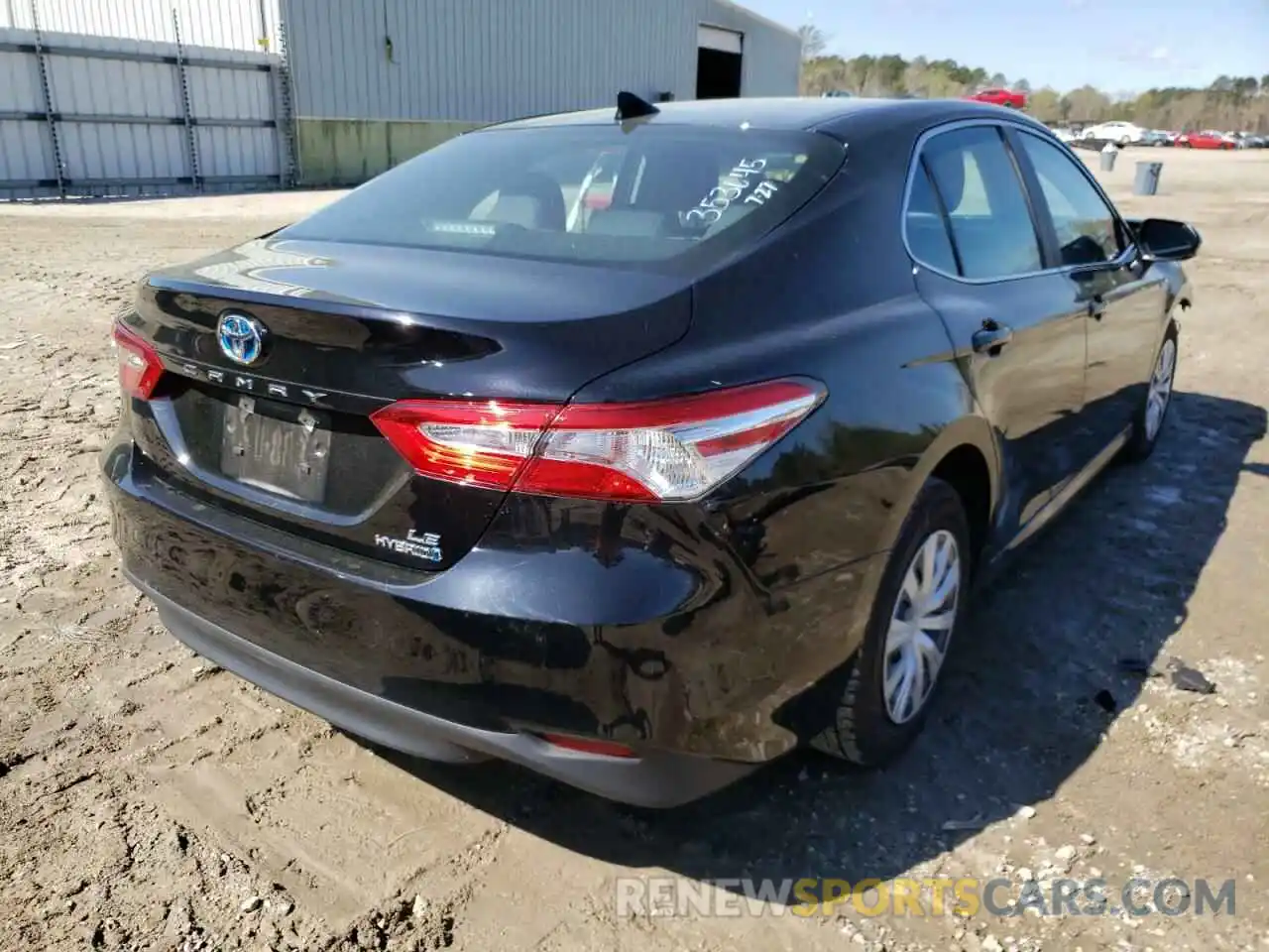 4 Photograph of a damaged car 4T1B31HK8KU513063 TOYOTA CAMRY 2019