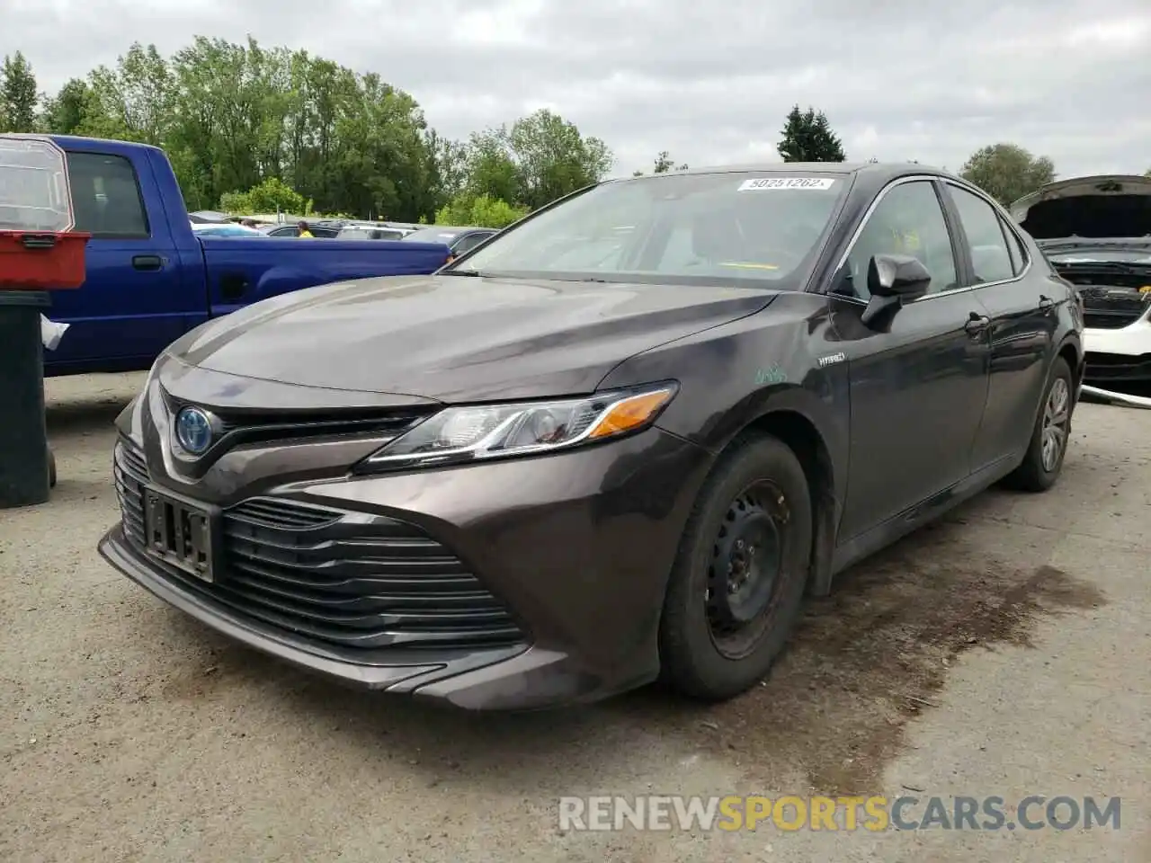 2 Photograph of a damaged car 4T1B31HK8KU514052 TOYOTA CAMRY 2019