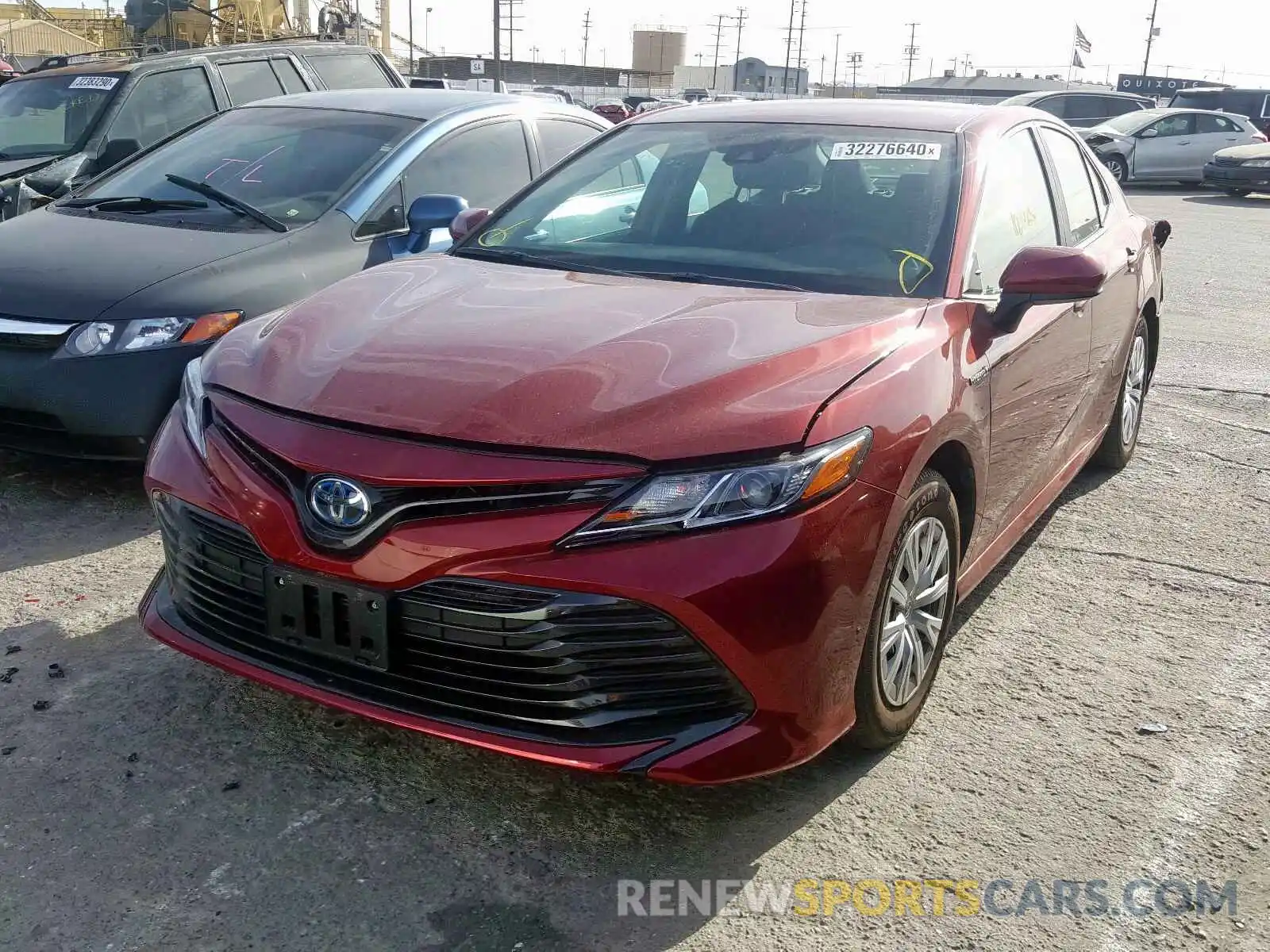 2 Фотография поврежденного автомобиля 4T1B31HK8KU514438 TOYOTA CAMRY 2019