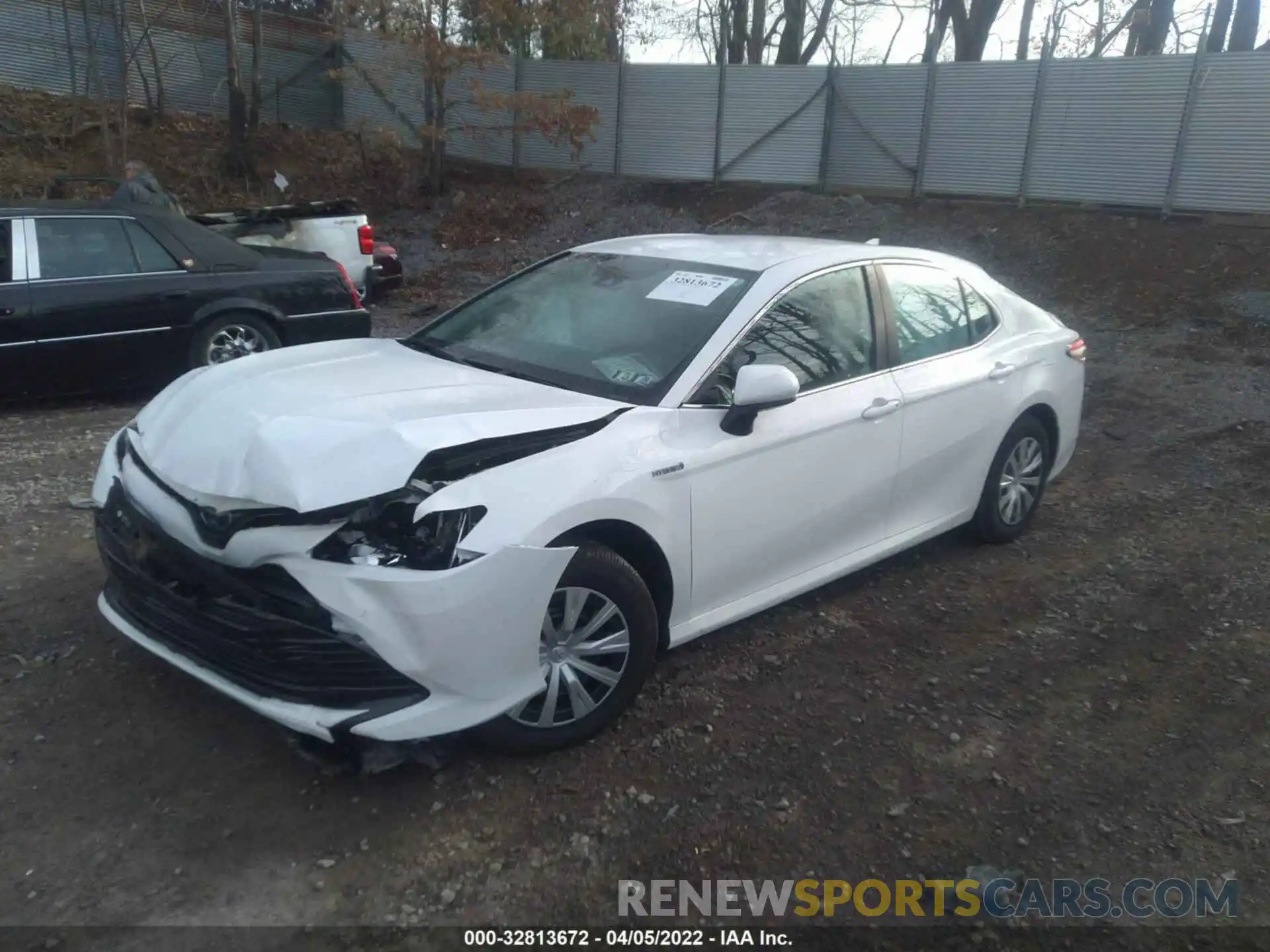 2 Photograph of a damaged car 4T1B31HK8KU514794 TOYOTA CAMRY 2019