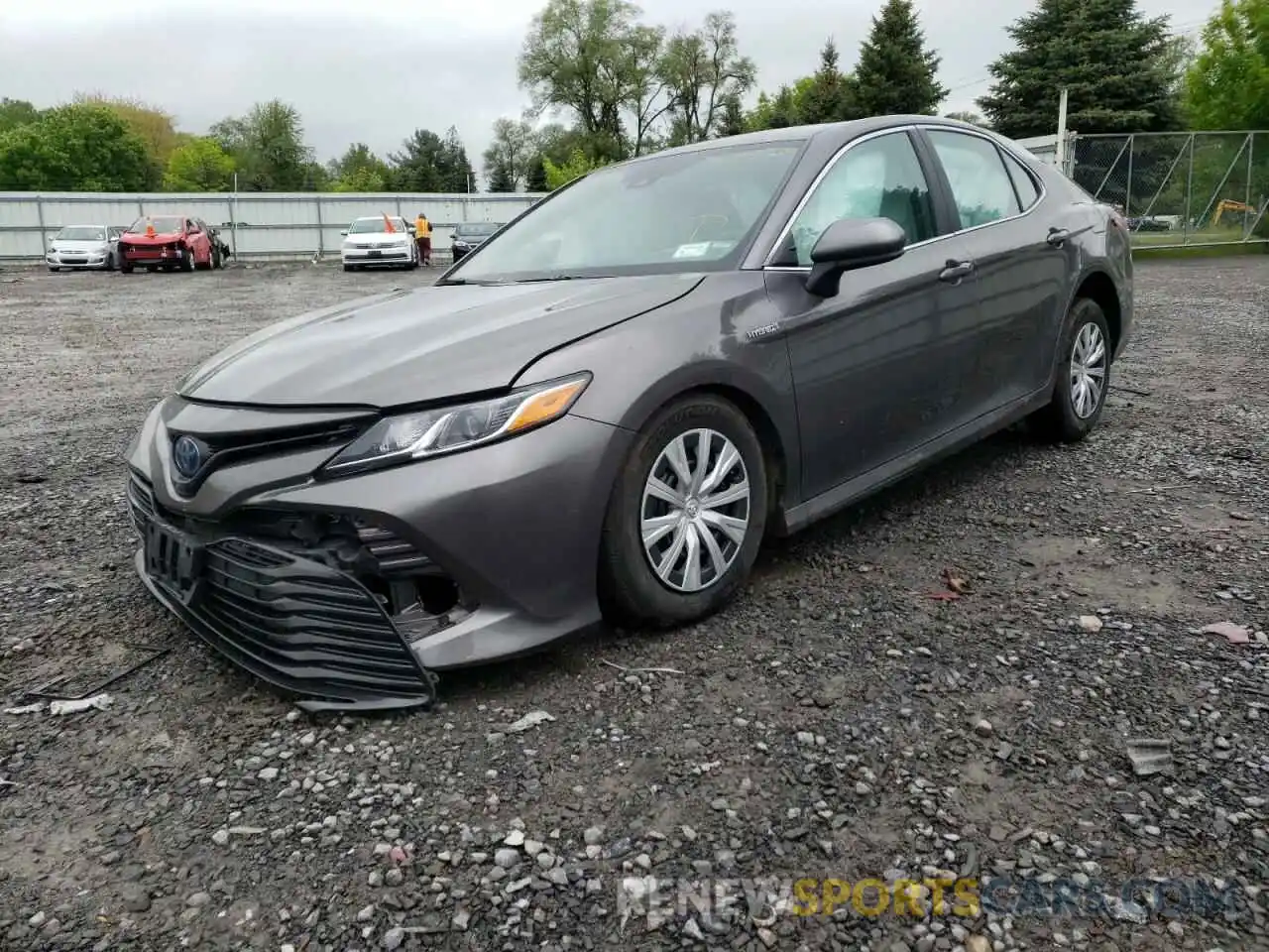 2 Photograph of a damaged car 4T1B31HK8KU515217 TOYOTA CAMRY 2019