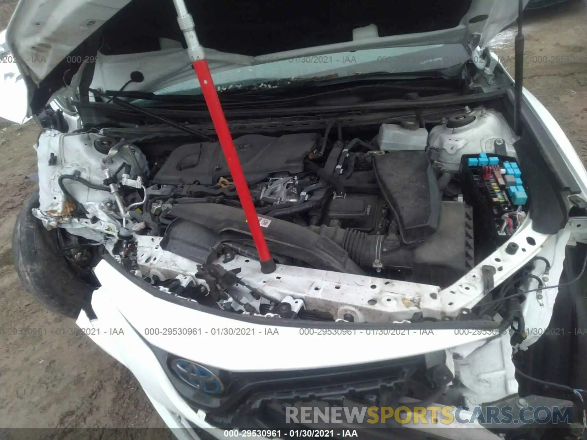 10 Photograph of a damaged car 4T1B31HK8KU516156 TOYOTA CAMRY 2019