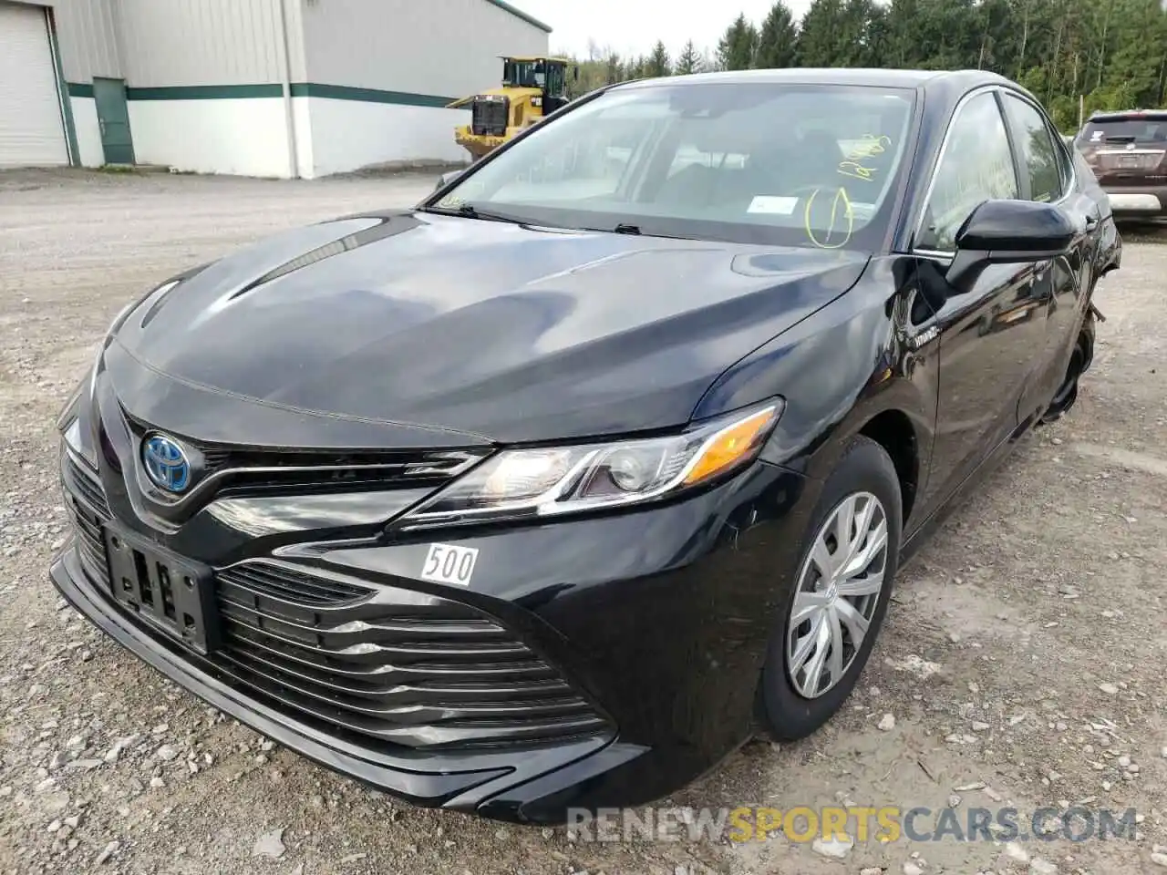 2 Photograph of a damaged car 4T1B31HK8KU517467 TOYOTA CAMRY 2019