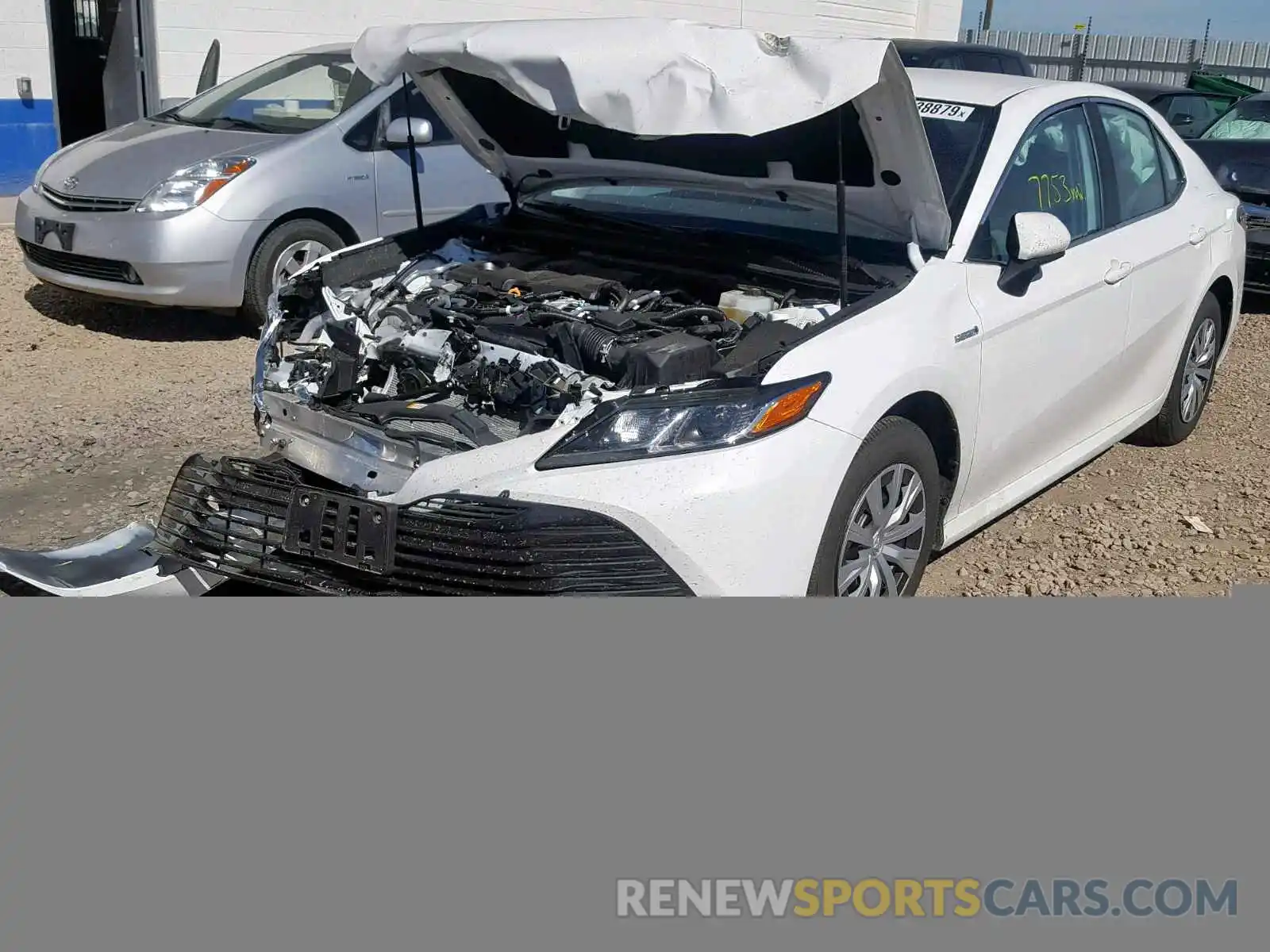 2 Photograph of a damaged car 4T1B31HK9KU005782 TOYOTA CAMRY 2019