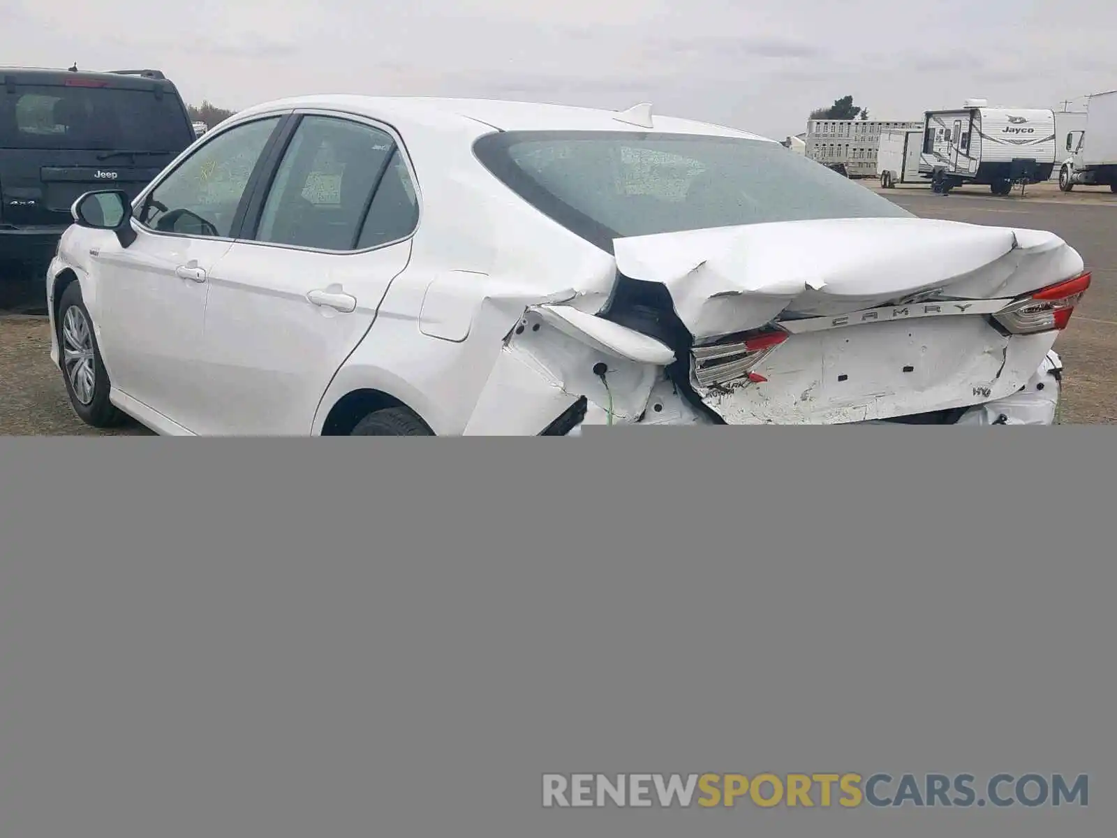 3 Photograph of a damaged car 4T1B31HK9KU006673 TOYOTA CAMRY 2019