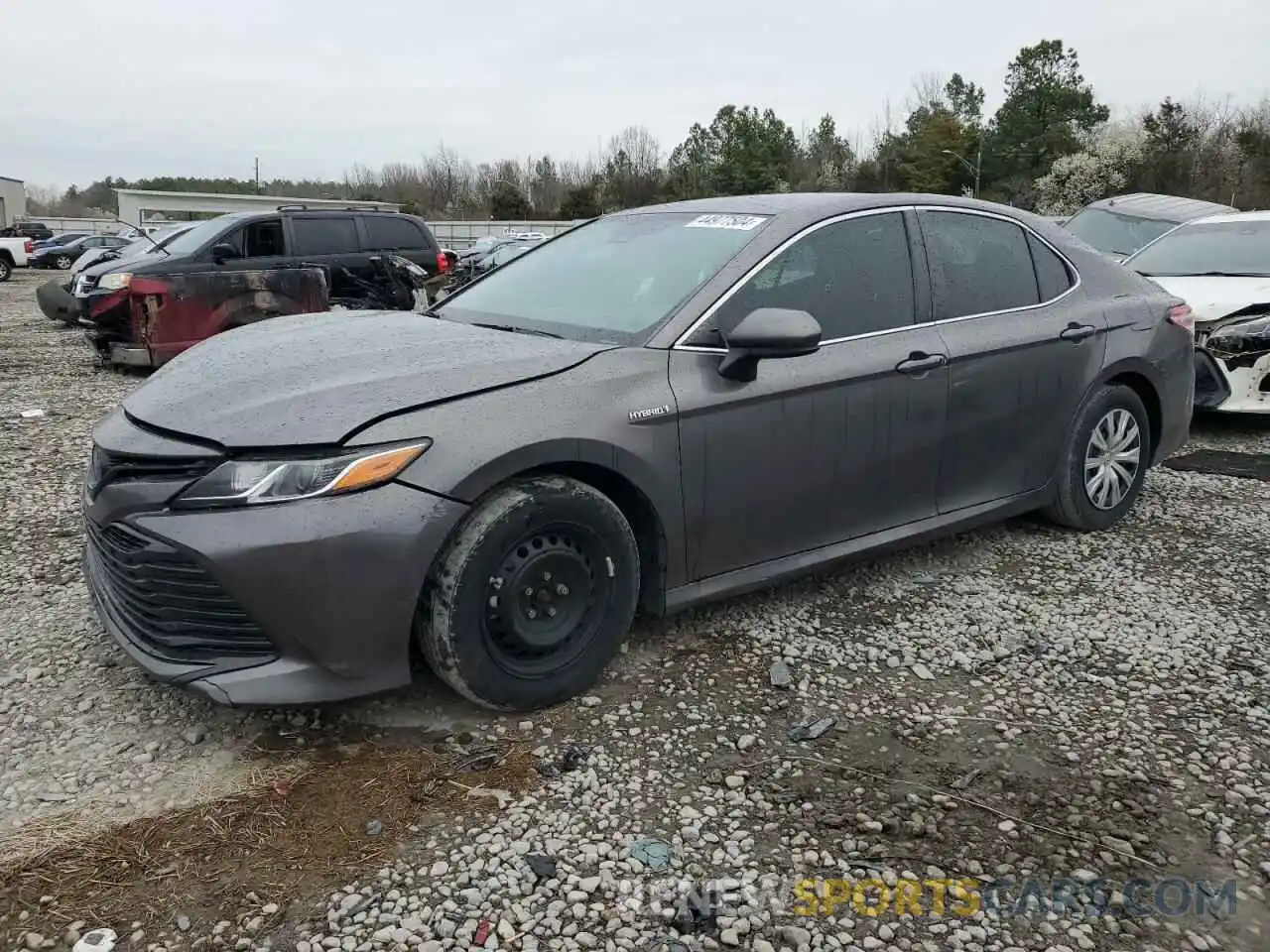 1 Photograph of a damaged car 4T1B31HK9KU007533 TOYOTA CAMRY 2019