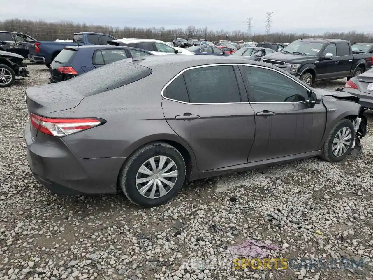 3 Photograph of a damaged car 4T1B31HK9KU007533 TOYOTA CAMRY 2019