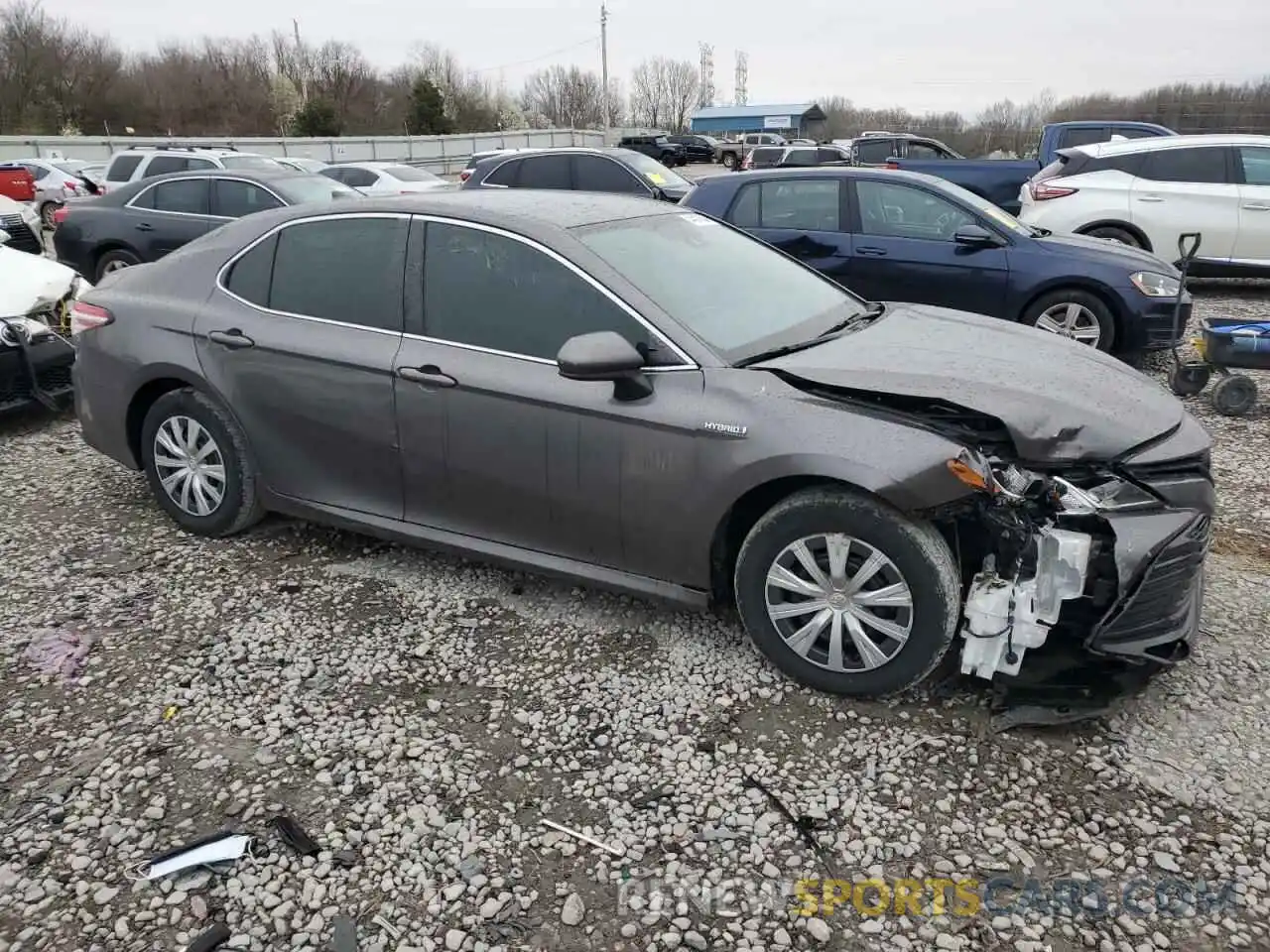 4 Photograph of a damaged car 4T1B31HK9KU007533 TOYOTA CAMRY 2019