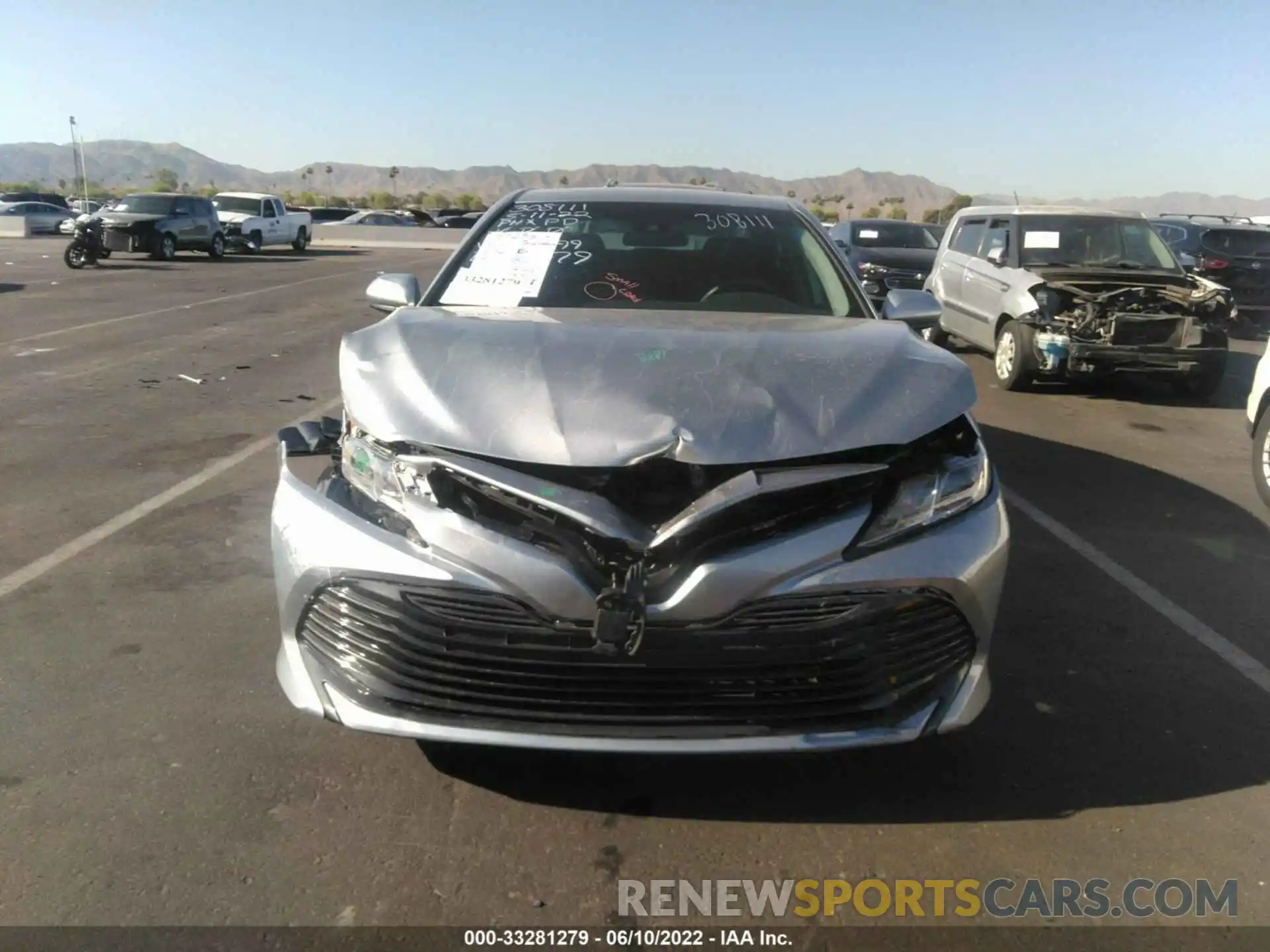 6 Photograph of a damaged car 4T1B31HK9KU509099 TOYOTA CAMRY 2019