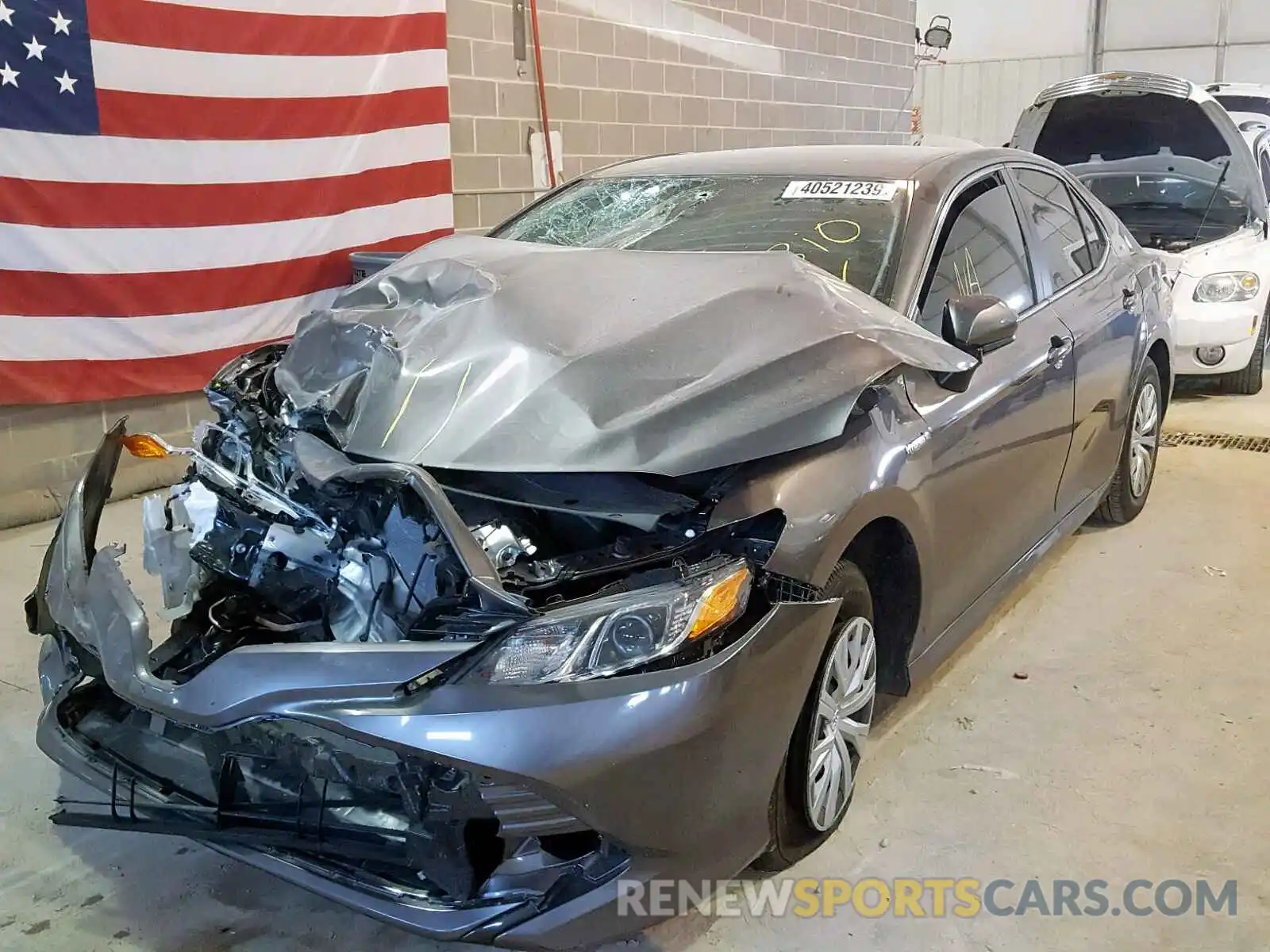 2 Photograph of a damaged car 4T1B31HK9KU509183 TOYOTA CAMRY 2019