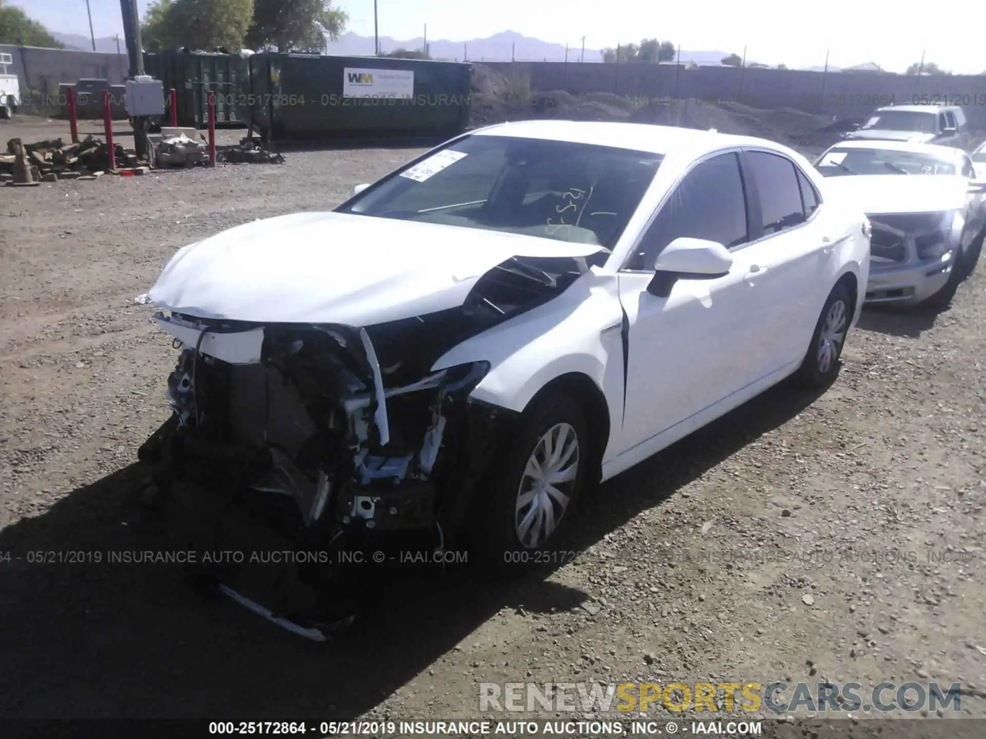 2 Photograph of a damaged car 4T1B31HK9KU509328 TOYOTA CAMRY 2019