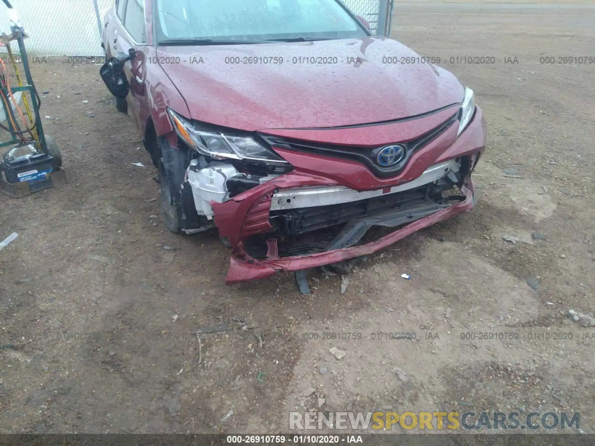 6 Photograph of a damaged car 4T1B31HK9KU509507 TOYOTA CAMRY 2019