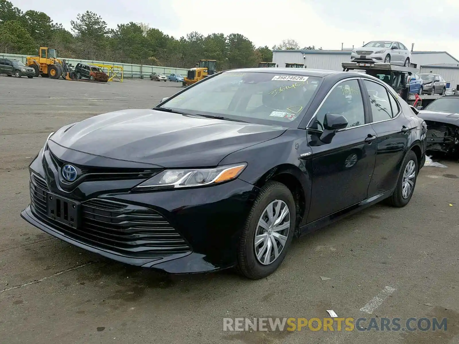 2 Photograph of a damaged car 4T1B31HK9KU511872 TOYOTA CAMRY 2019