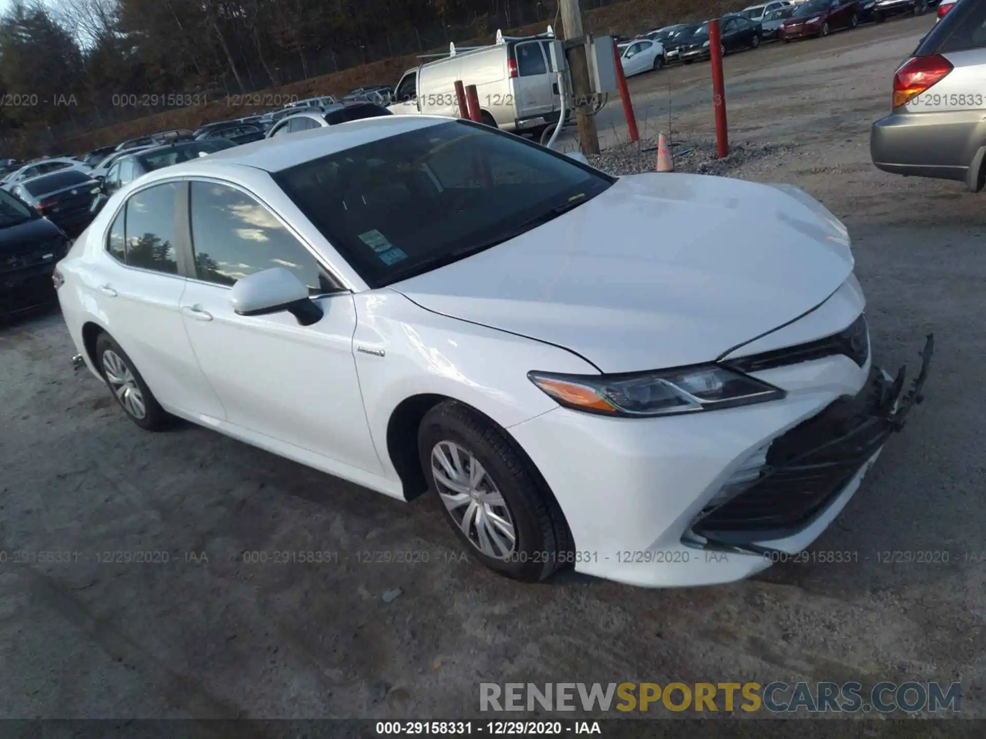 1 Photograph of a damaged car 4T1B31HK9KU514867 TOYOTA CAMRY 2019