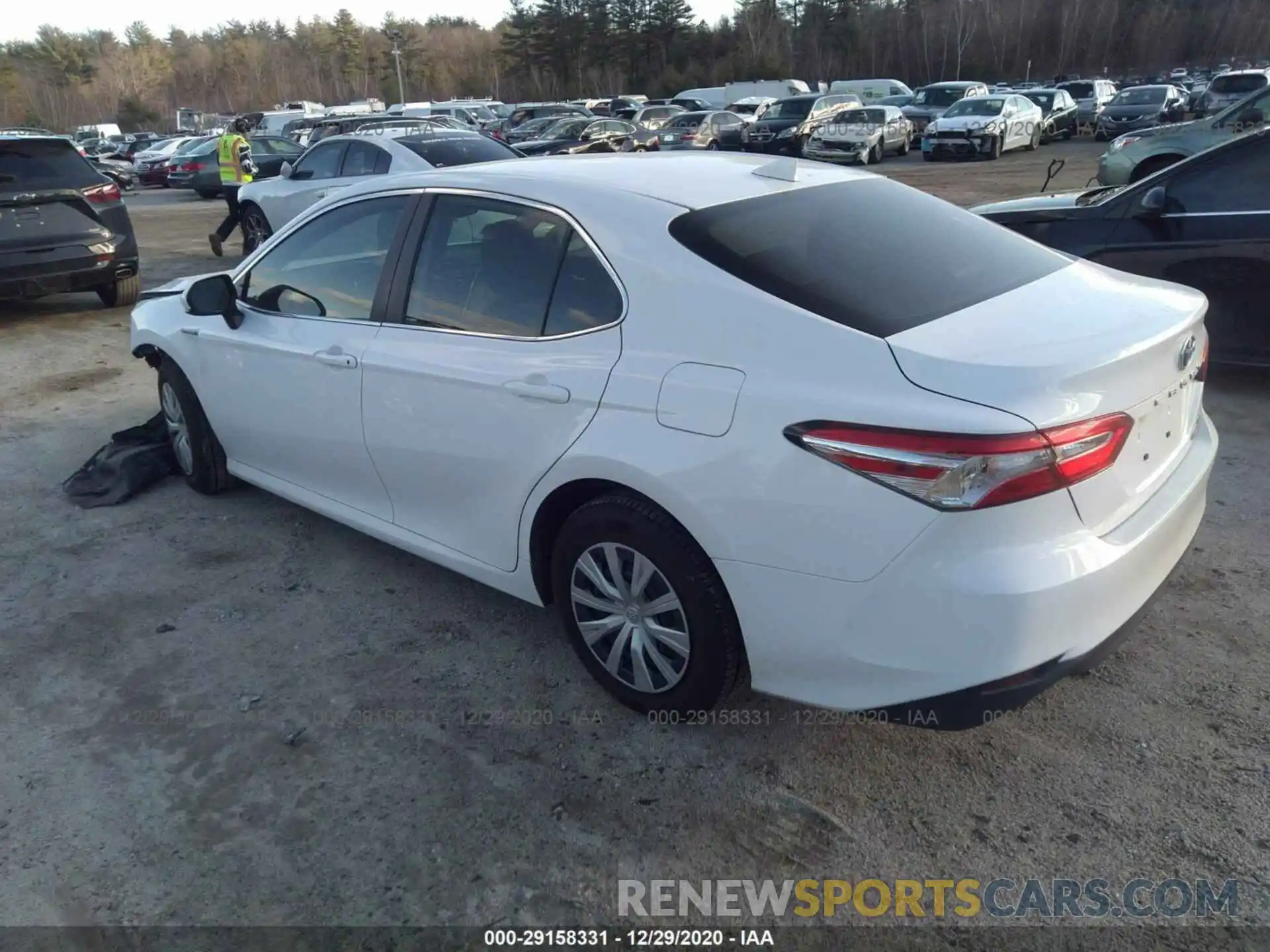 3 Photograph of a damaged car 4T1B31HK9KU514867 TOYOTA CAMRY 2019