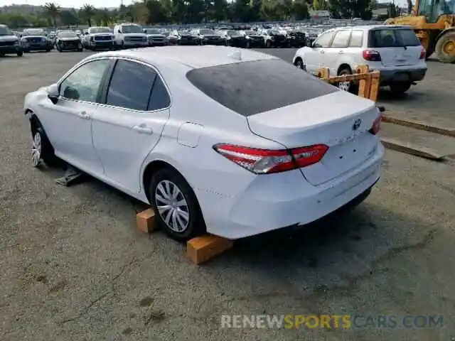 3 Photograph of a damaged car 4T1B31HK9KU516165 TOYOTA CAMRY 2019