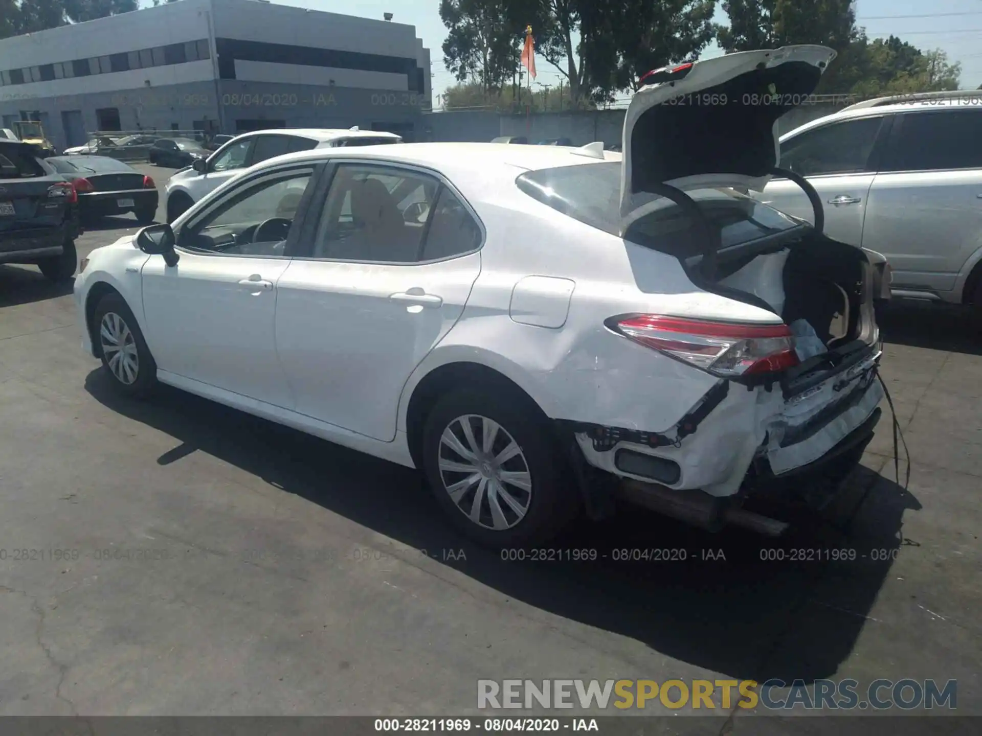 3 Photograph of a damaged car 4T1B31HK9KU516912 TOYOTA CAMRY 2019