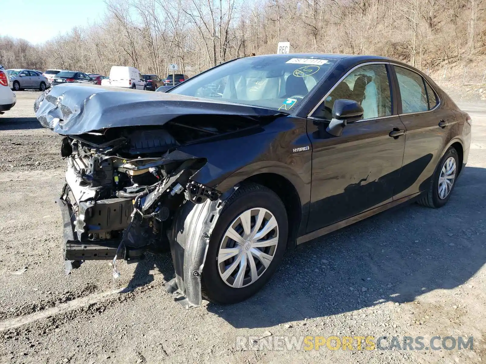 2 Photograph of a damaged car 4T1B31HK9KU517039 TOYOTA CAMRY 2019