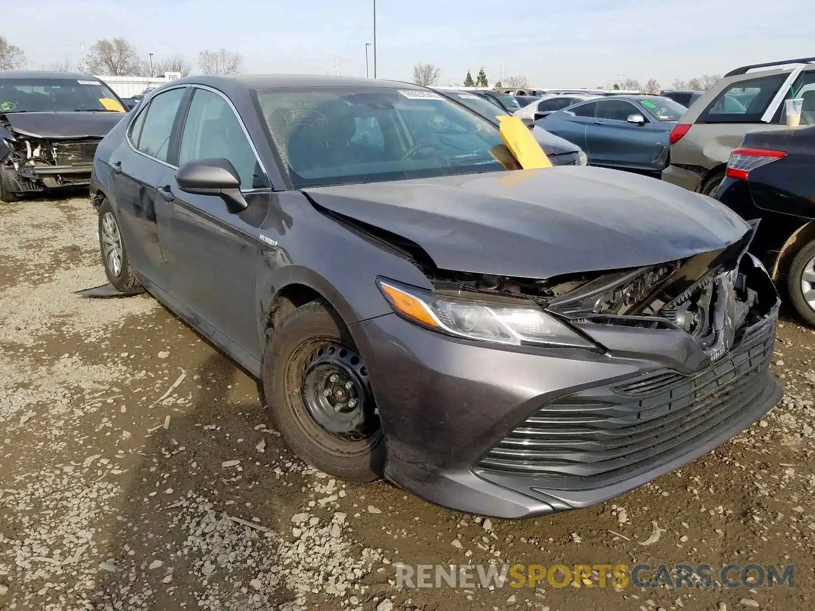 1 Photograph of a damaged car 4T1B31HKXKU005287 TOYOTA CAMRY 2019