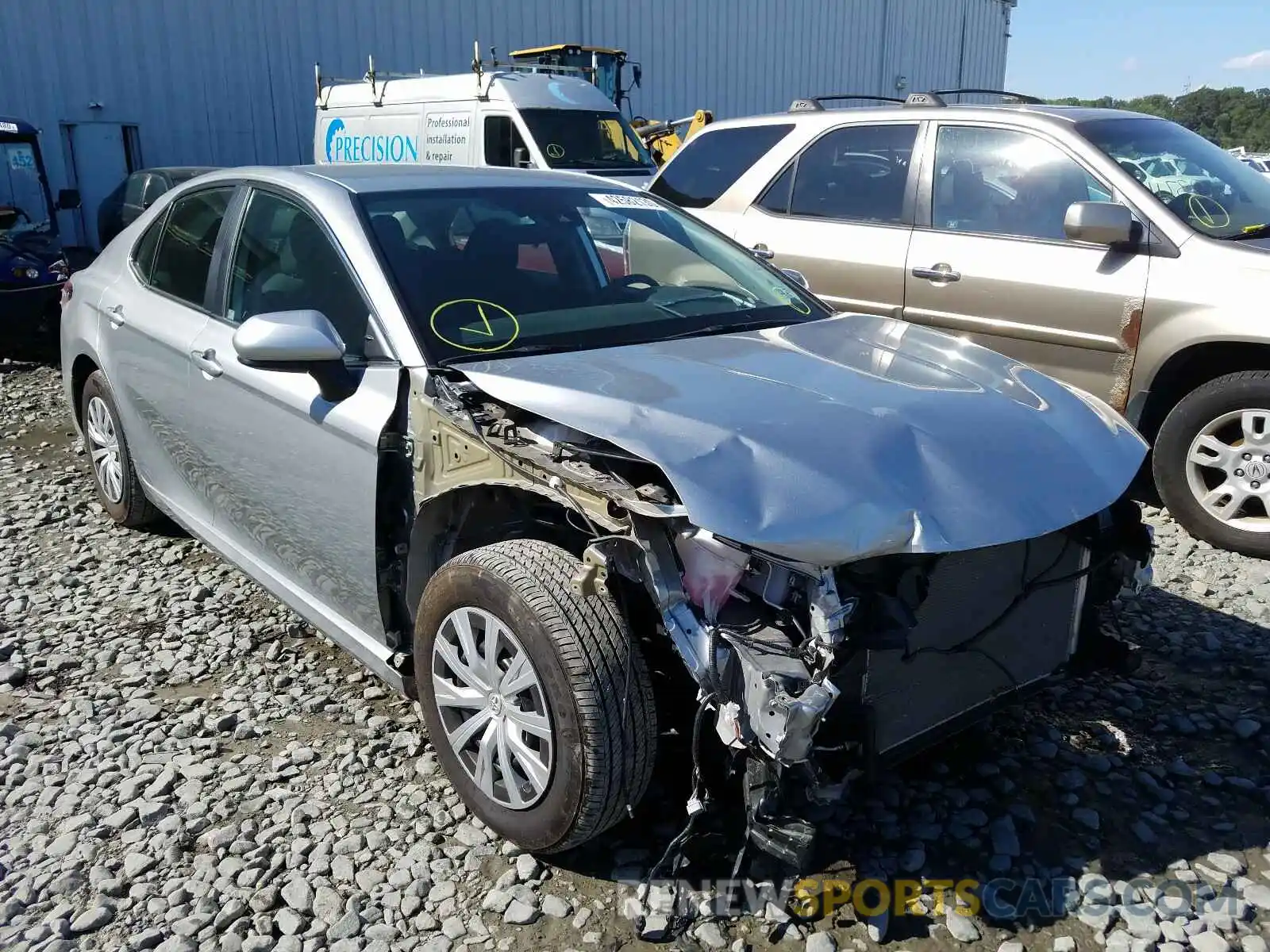 1 Photograph of a damaged car 4T1B31HKXKU005595 TOYOTA CAMRY 2019