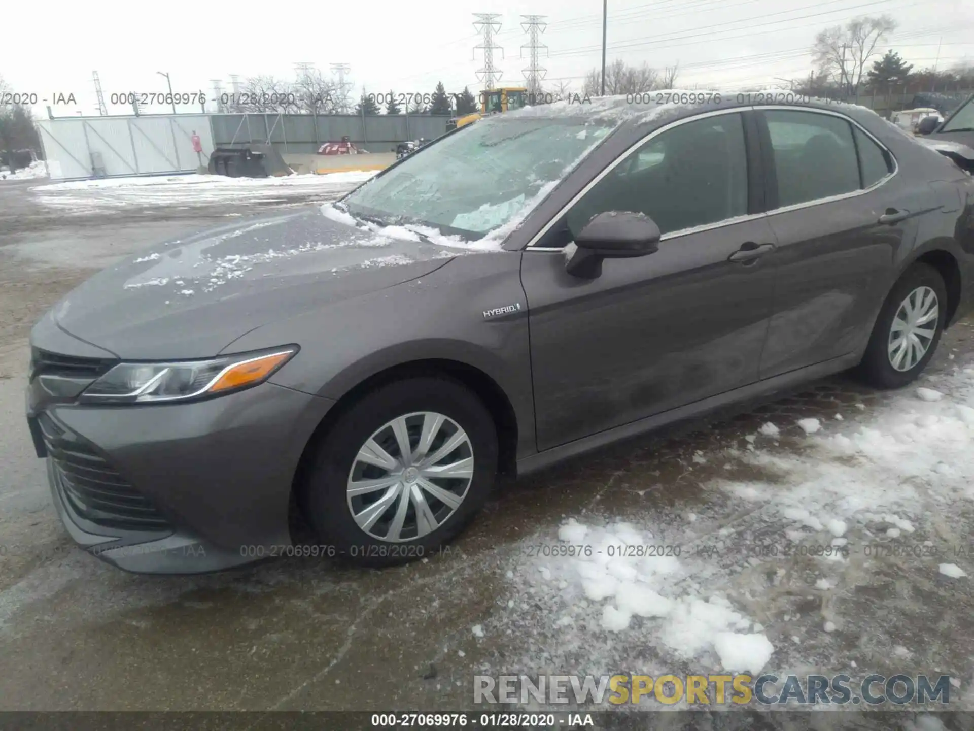 2 Photograph of a damaged car 4T1B31HKXKU005760 TOYOTA CAMRY 2019