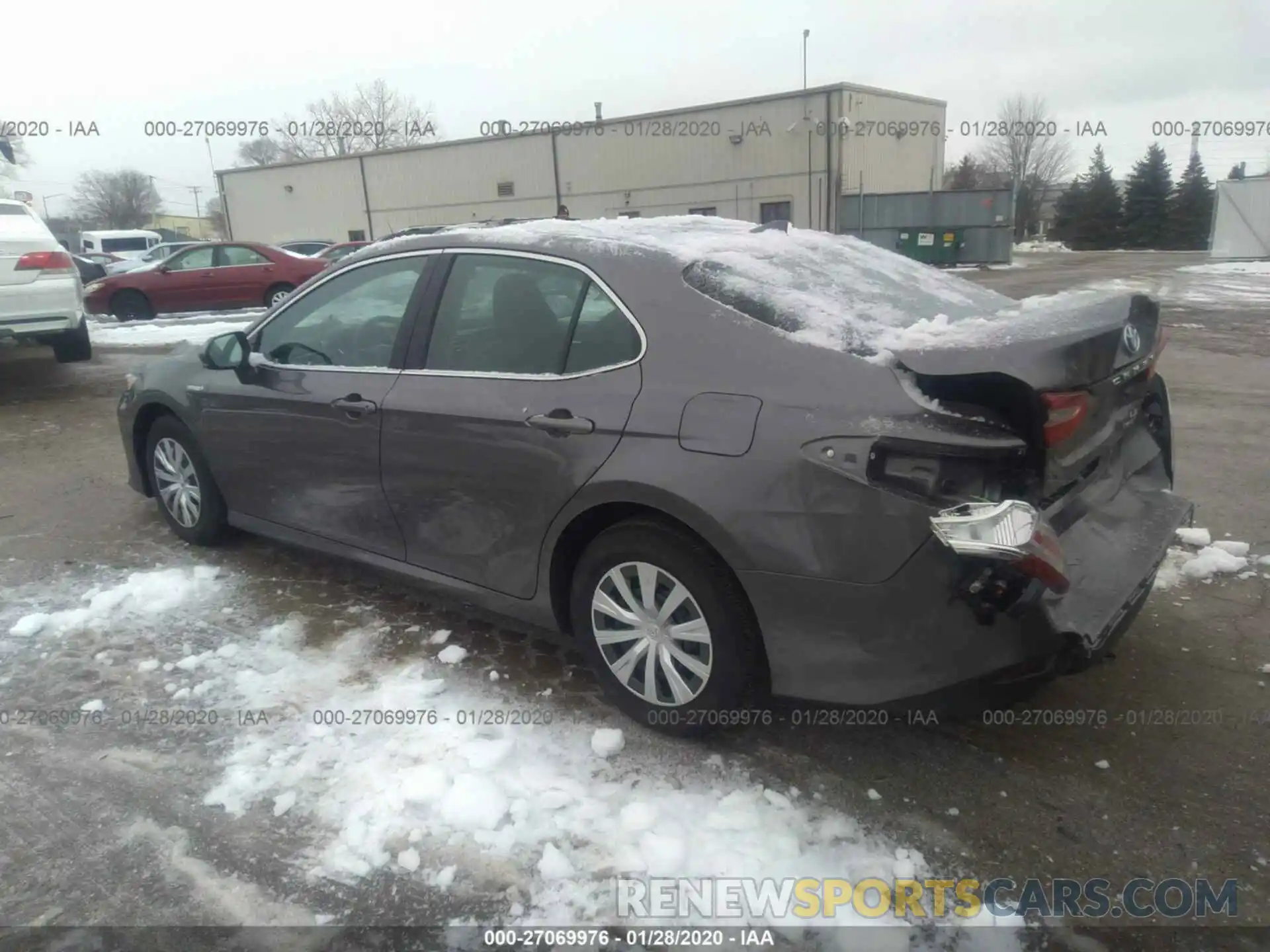 3 Photograph of a damaged car 4T1B31HKXKU005760 TOYOTA CAMRY 2019