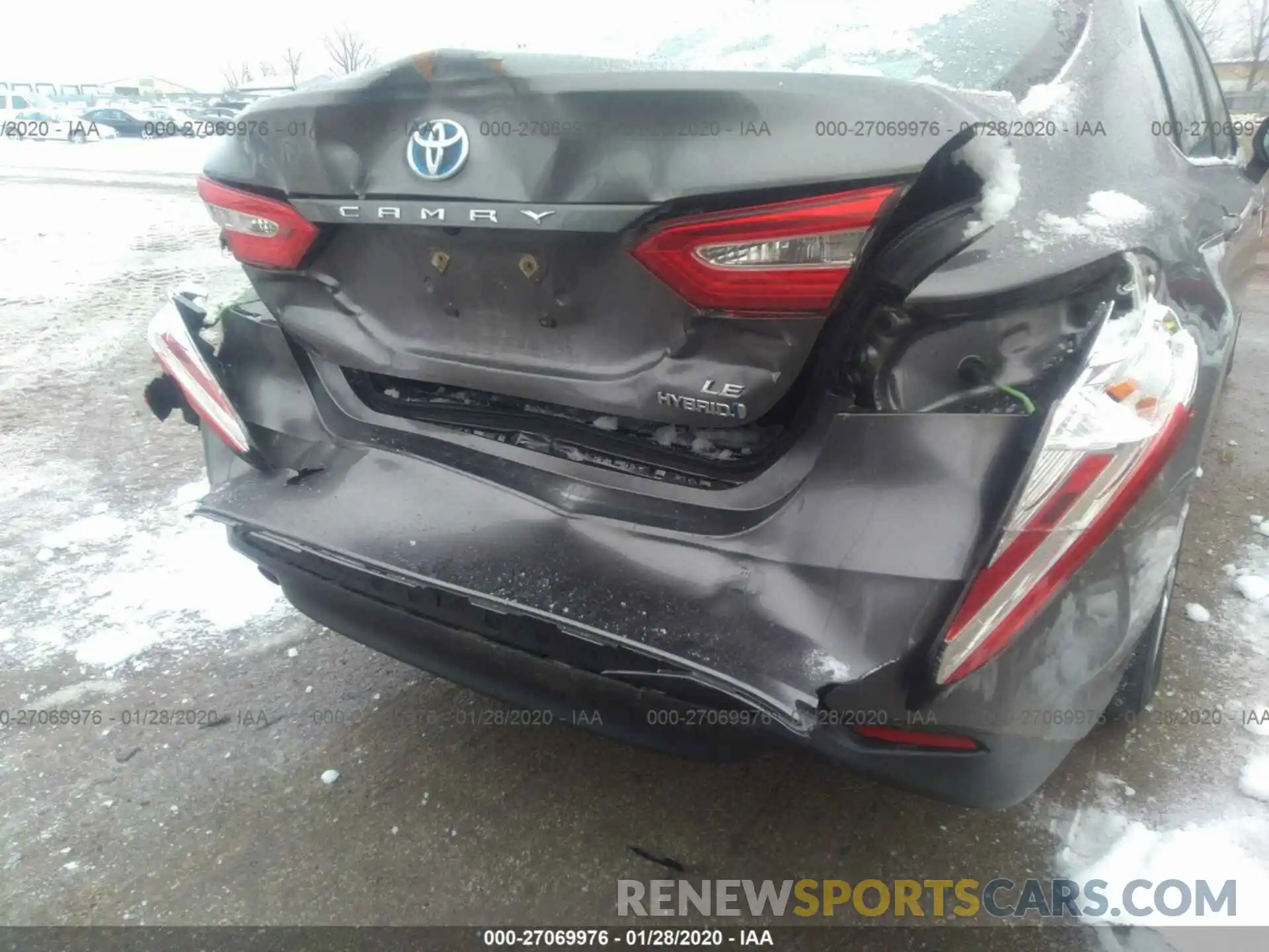 6 Photograph of a damaged car 4T1B31HKXKU005760 TOYOTA CAMRY 2019