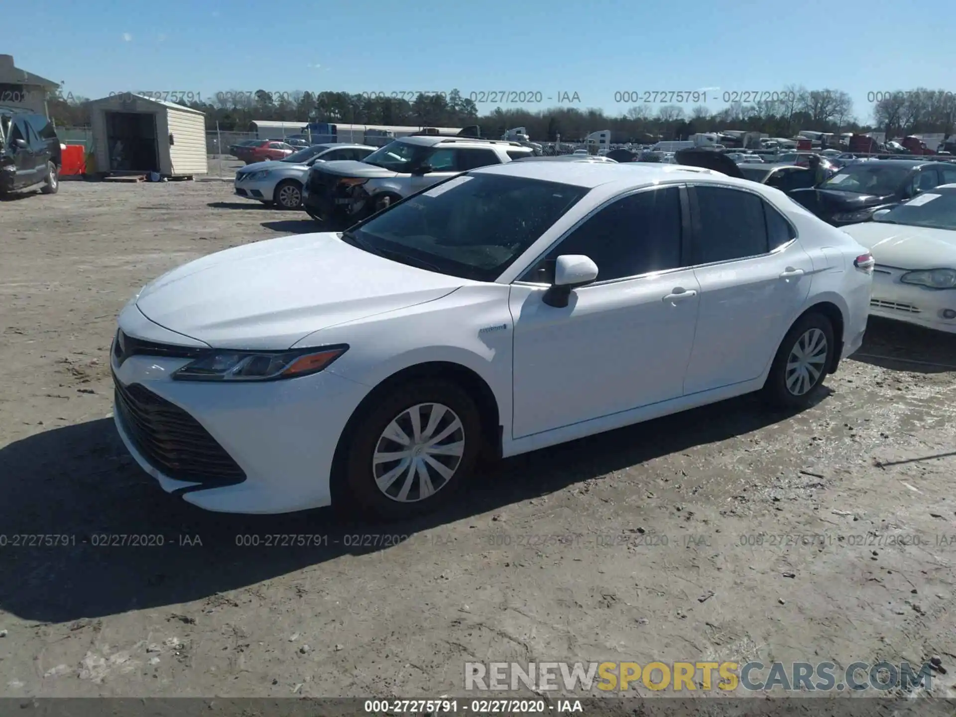 2 Photograph of a damaged car 4T1B31HKXKU006066 TOYOTA CAMRY 2019