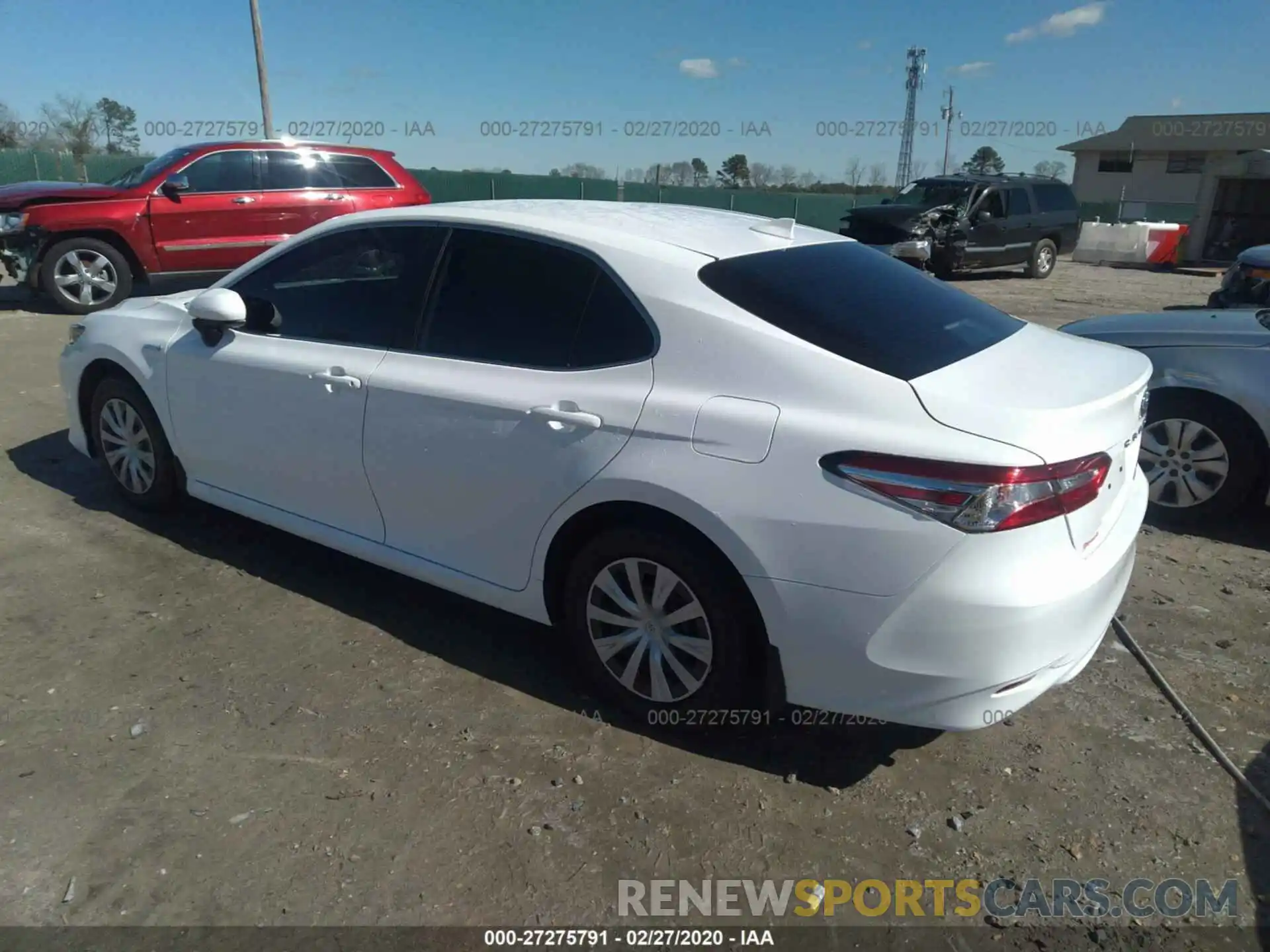 3 Photograph of a damaged car 4T1B31HKXKU006066 TOYOTA CAMRY 2019