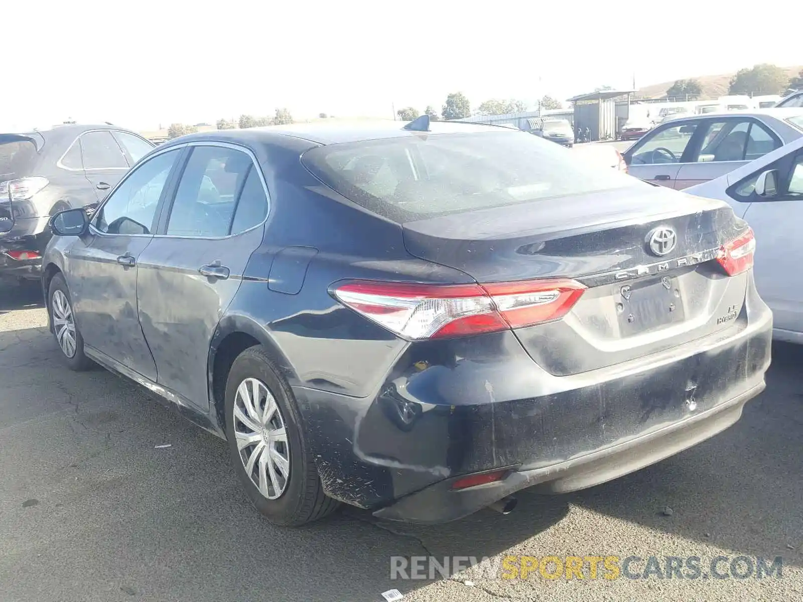 3 Photograph of a damaged car 4T1B31HKXKU007721 TOYOTA CAMRY 2019